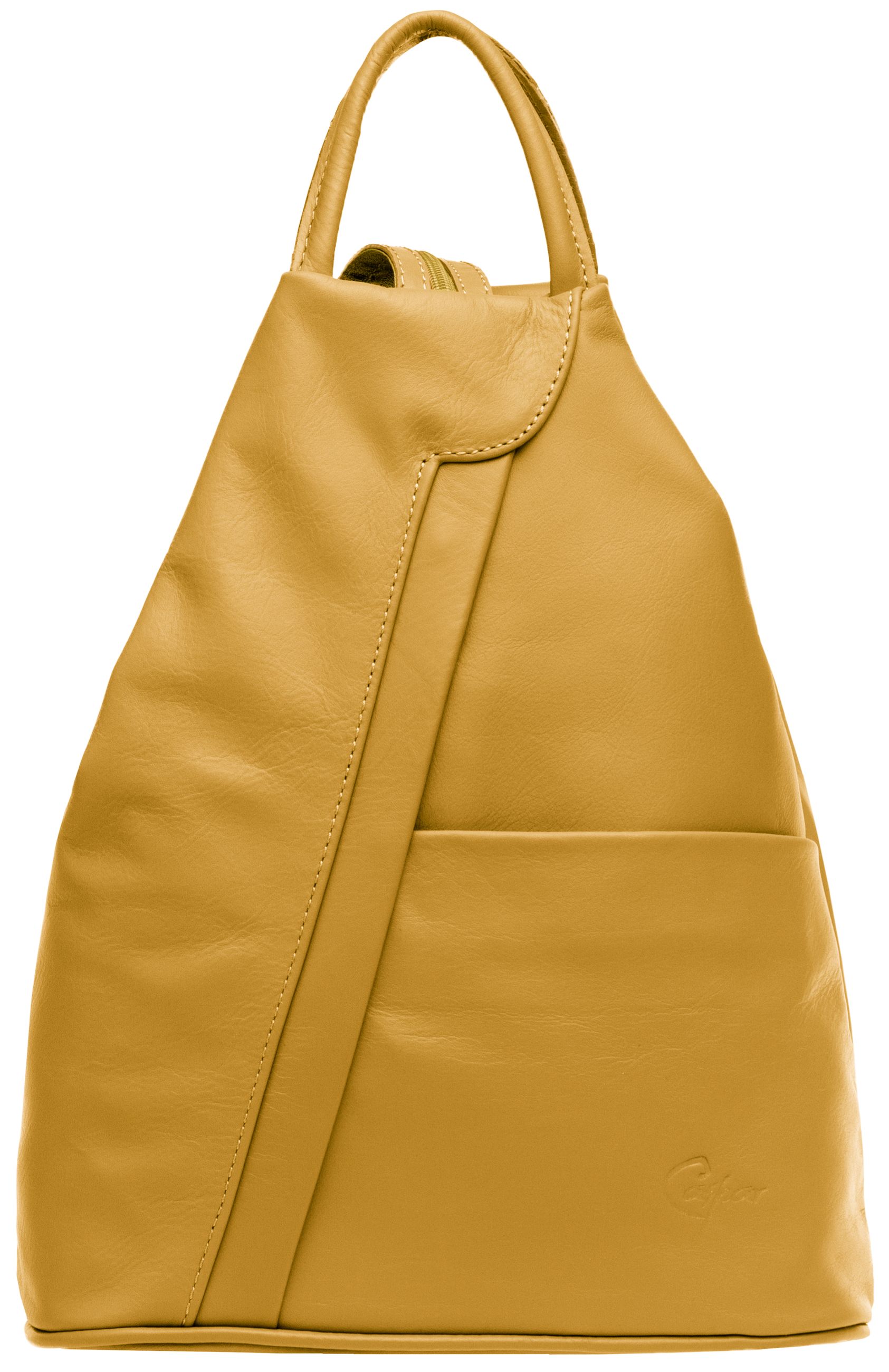 caspar-2in1-bag-no-782-damen-leder-rucksack-handtasche image 7