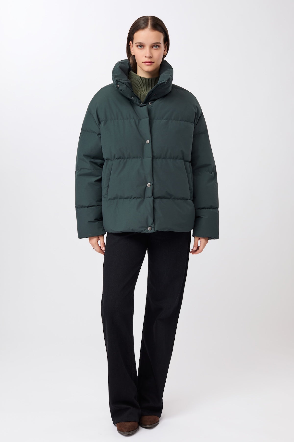 langerchen-gesteppte-eco-daune-jacke-mit-stehkragen-fir image 1