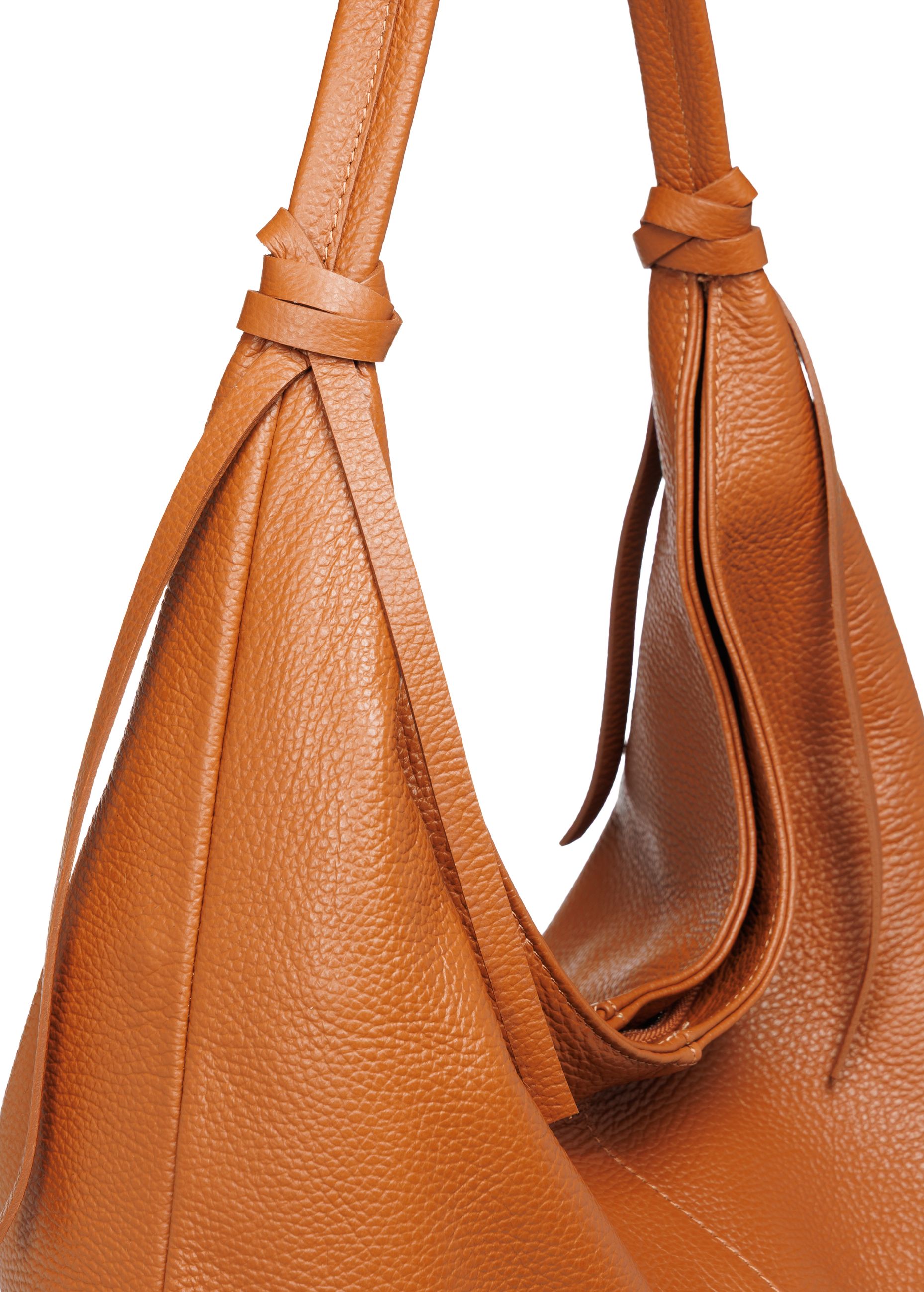 caspar-hobo-no-817-damen-schultertasche-italienisches-leder image 5