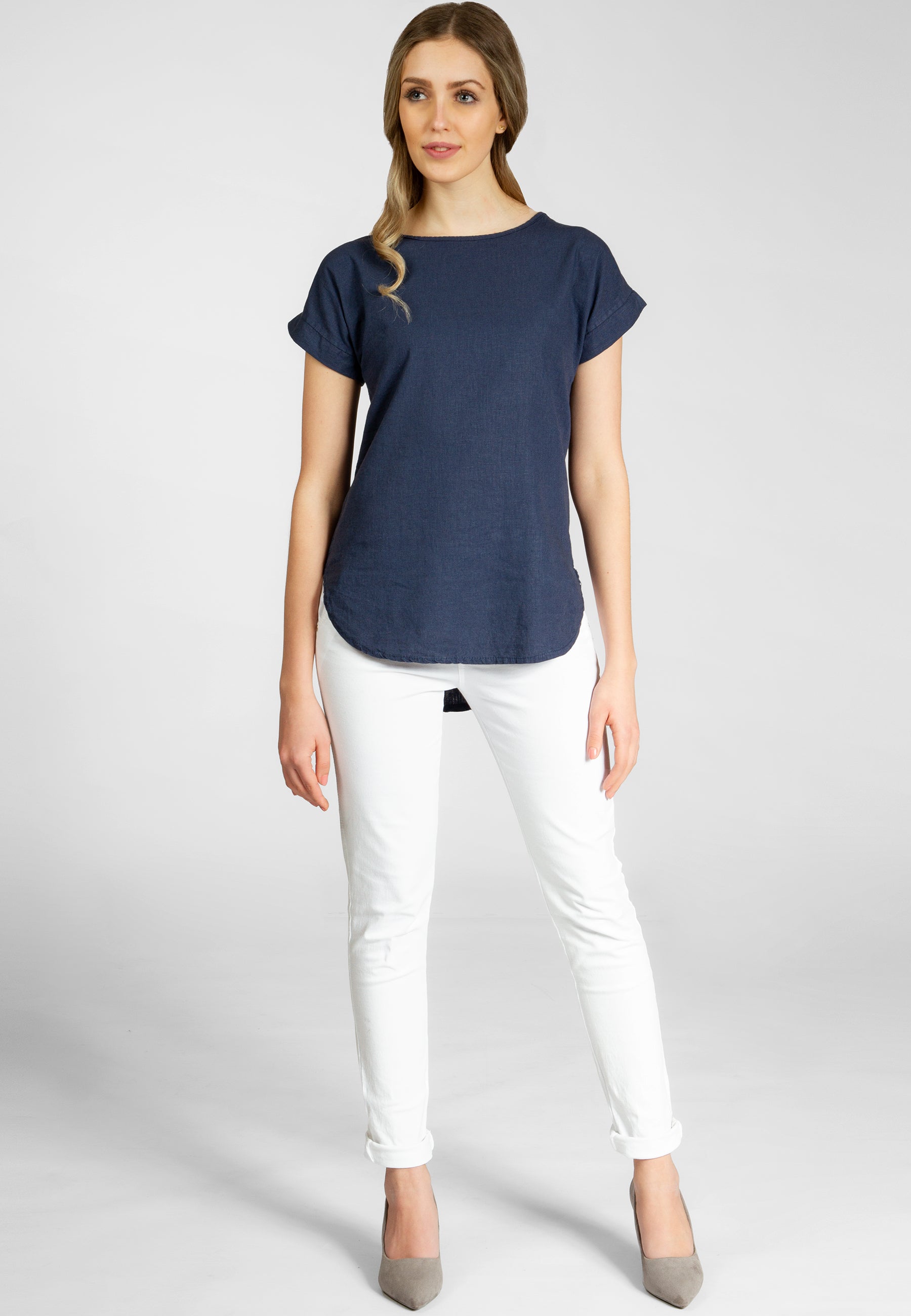 caspar-bluse-no-021-shirtbluse-leinen-viskose image 6