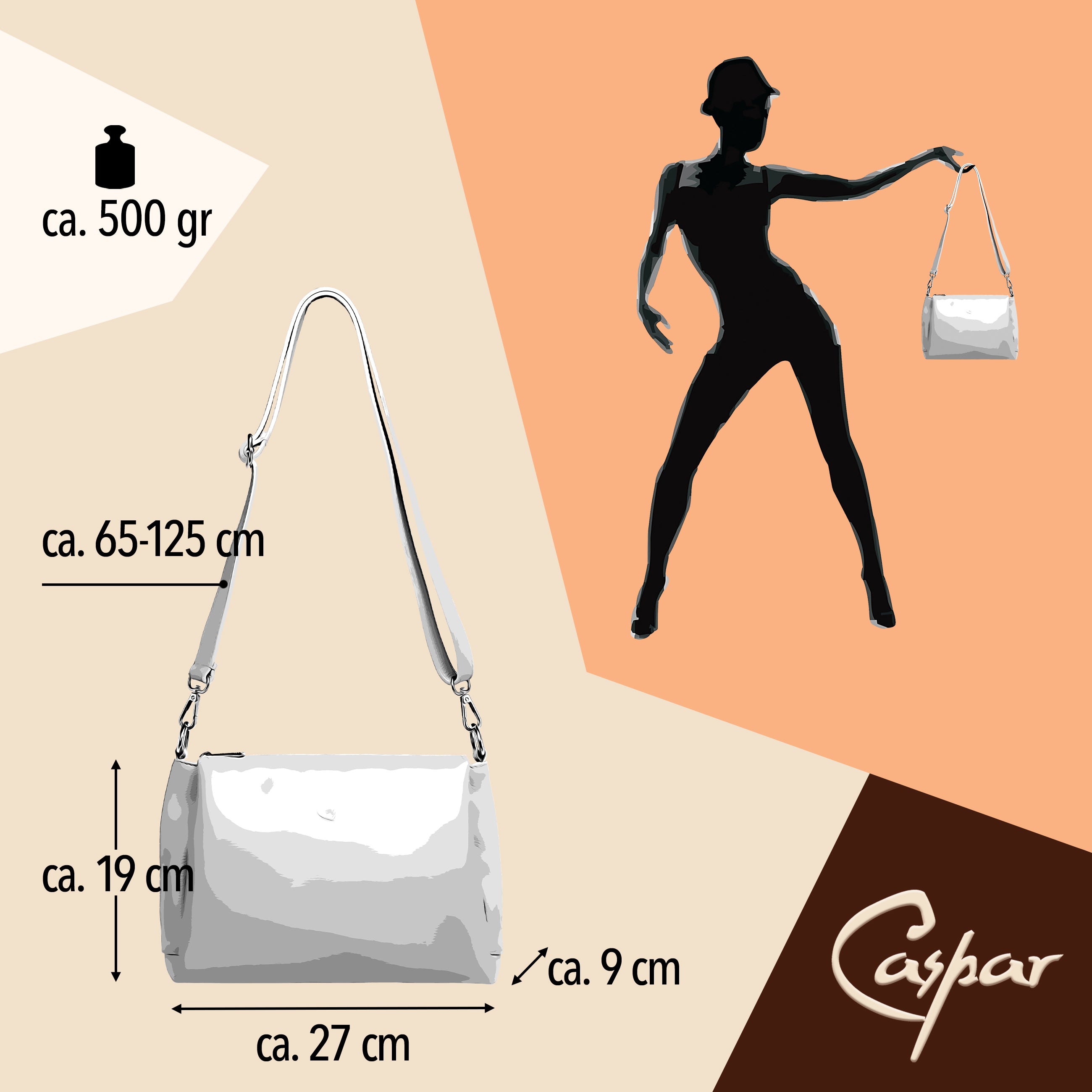 caspar-crossbody-no-859-damen-umh-ngetasche-echtleder image 6