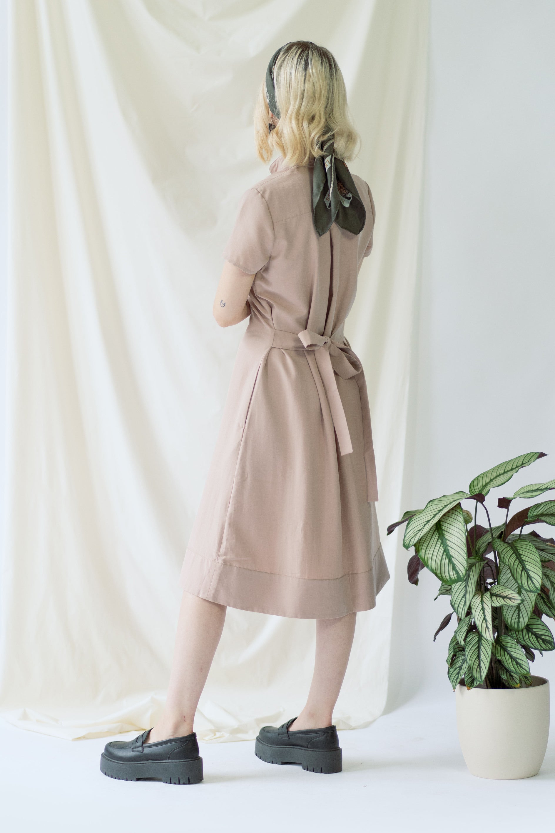ayani-melanie-shirt-dress-mit-kurzarm-in-rose image 6