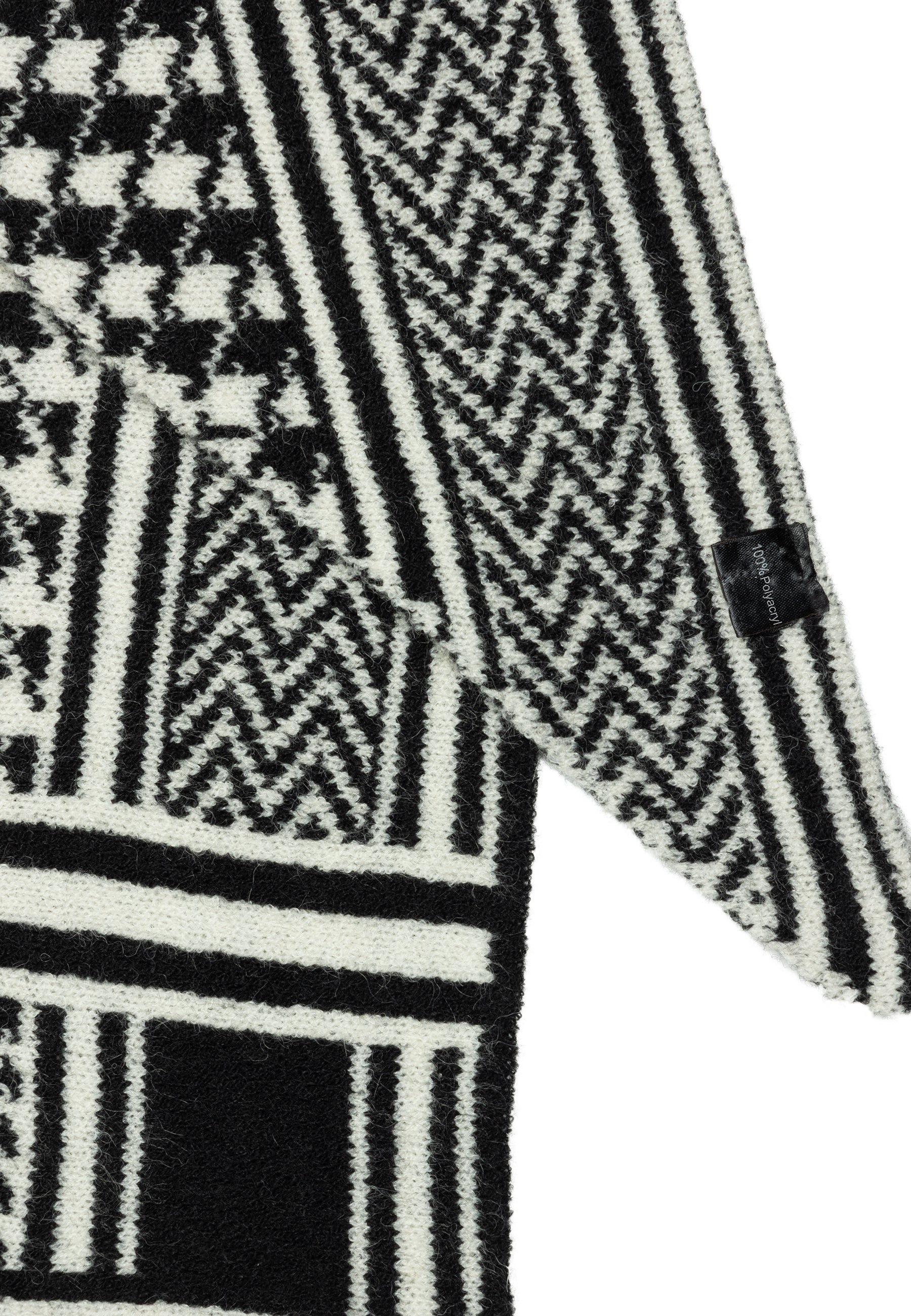 caspar-schal-no-512-xxl-dreieckstuch-mit-hahnentritt-muster image 3