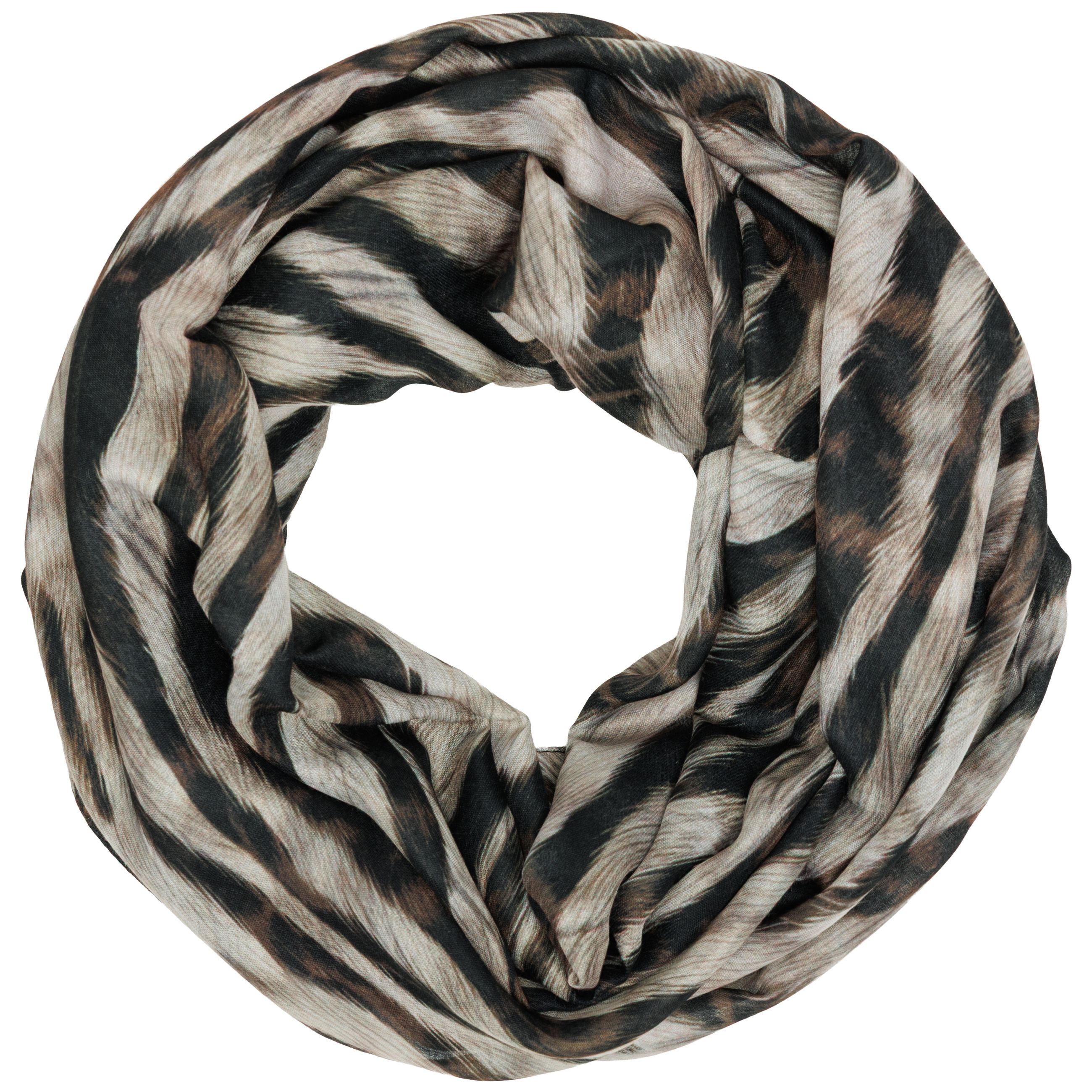 caspar-loop-no-550-damen-loopschal-animal-print-60x170 image 1