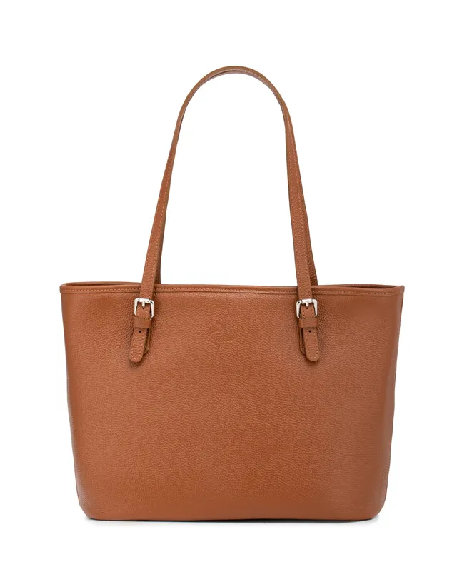 caspar-tote-bag-no-867-schultertasche-aus-italienischem-leder image 1