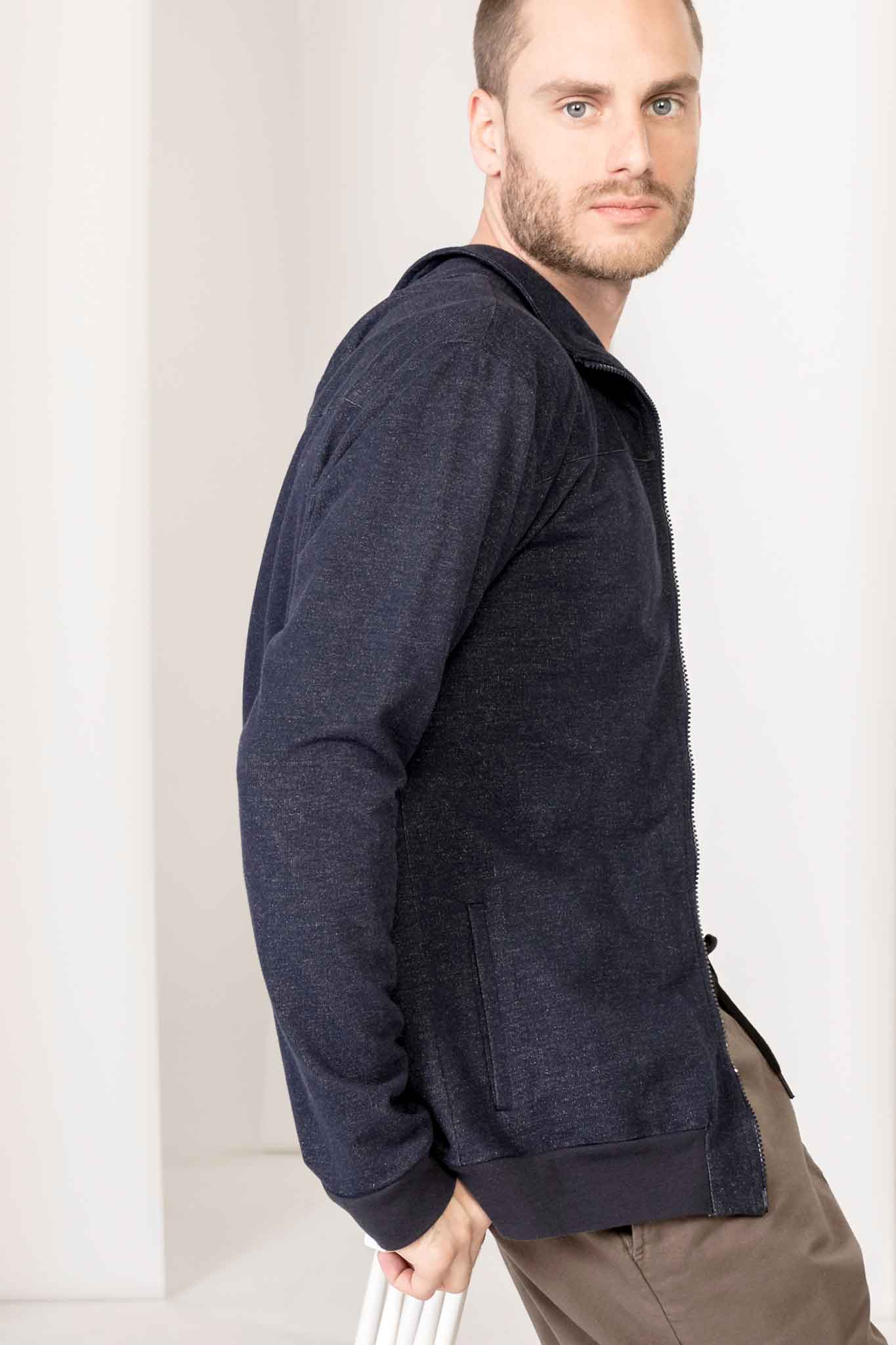 kml-collection-magnus-ls-zip-sweatjacke-navy-mel image 1