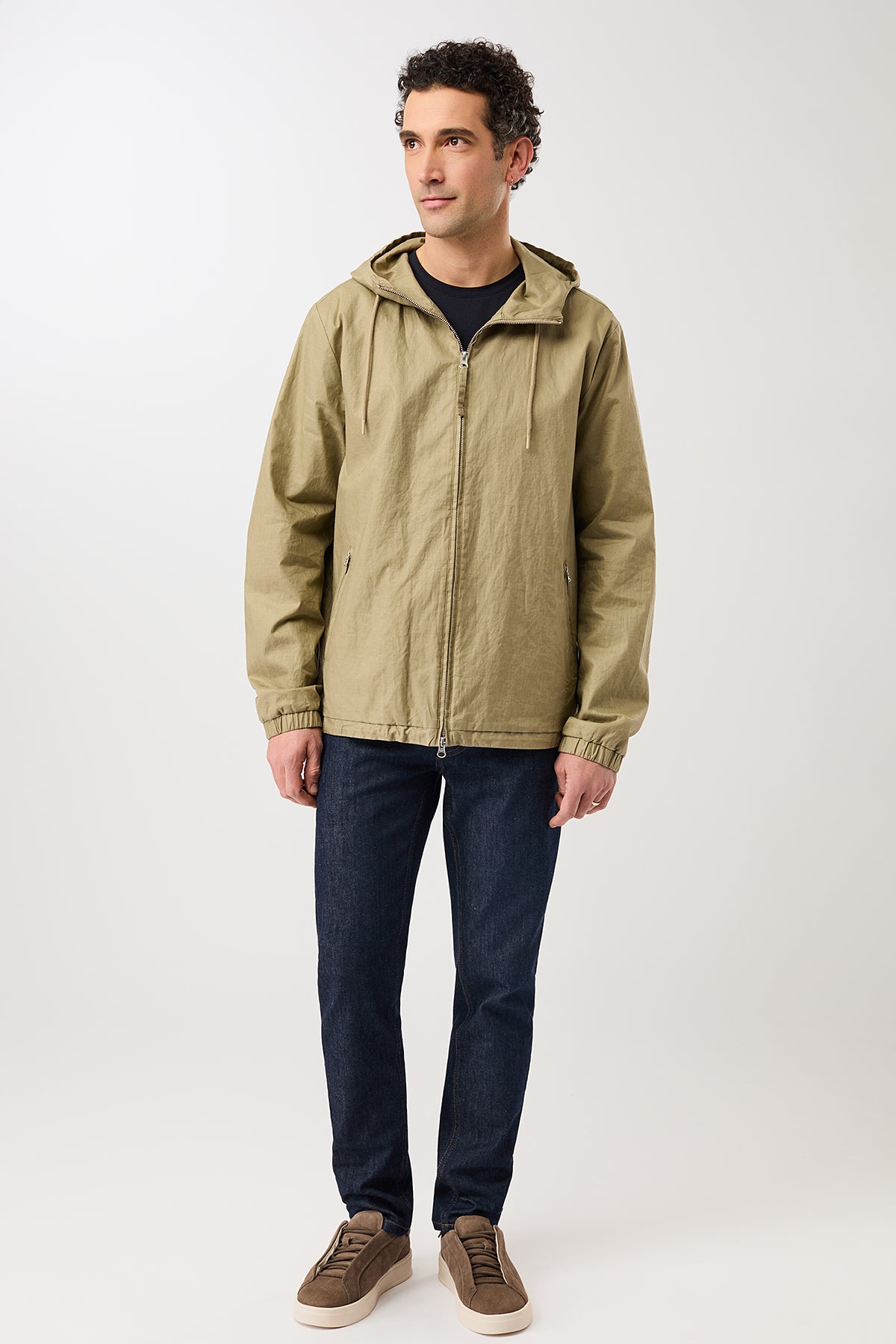 langerchen-kurze-jacke-aus-beschichtetem-leinen-breeze image 1