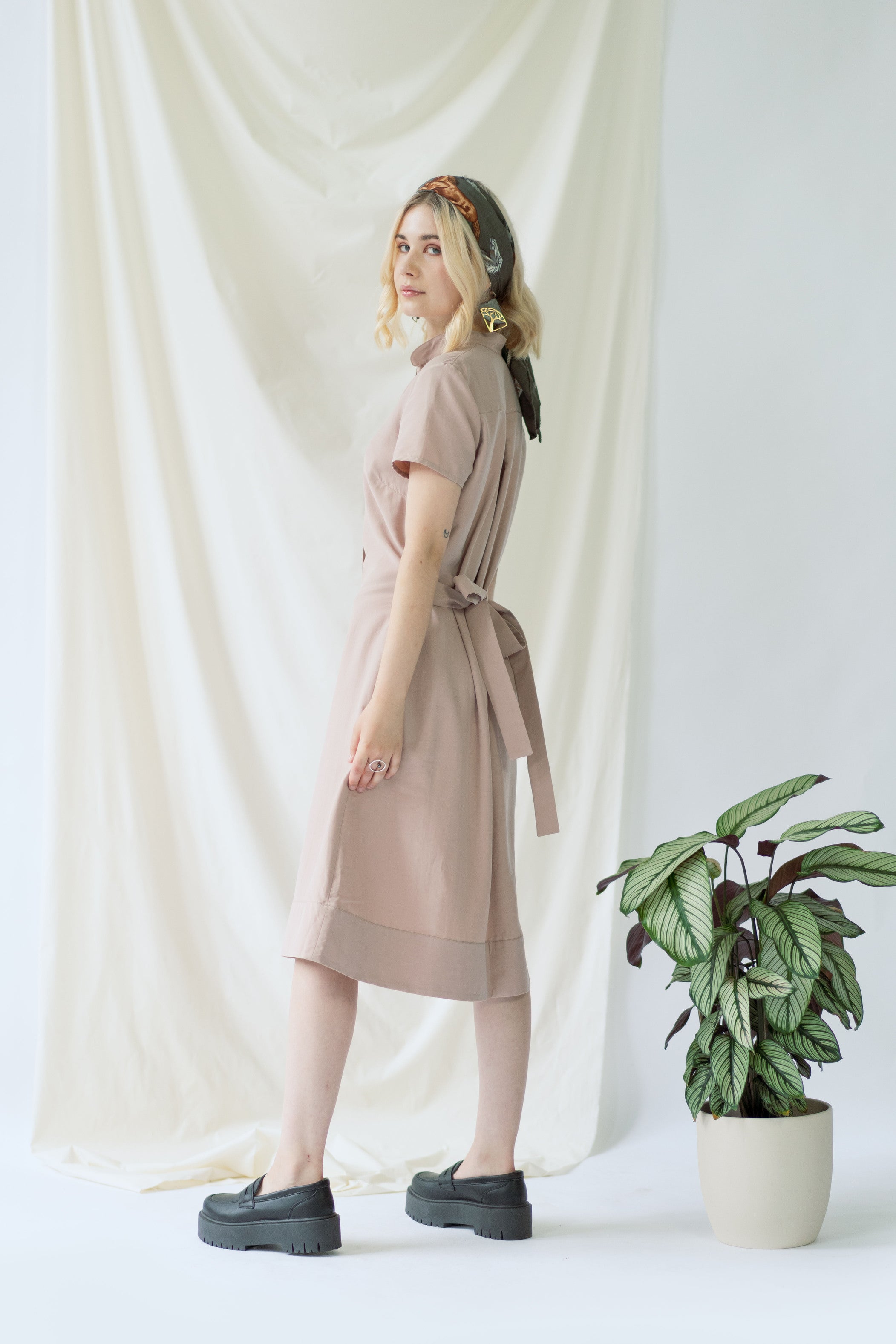 ayani-melanie-shirt-dress-mit-kurzarm-in-rose image 5