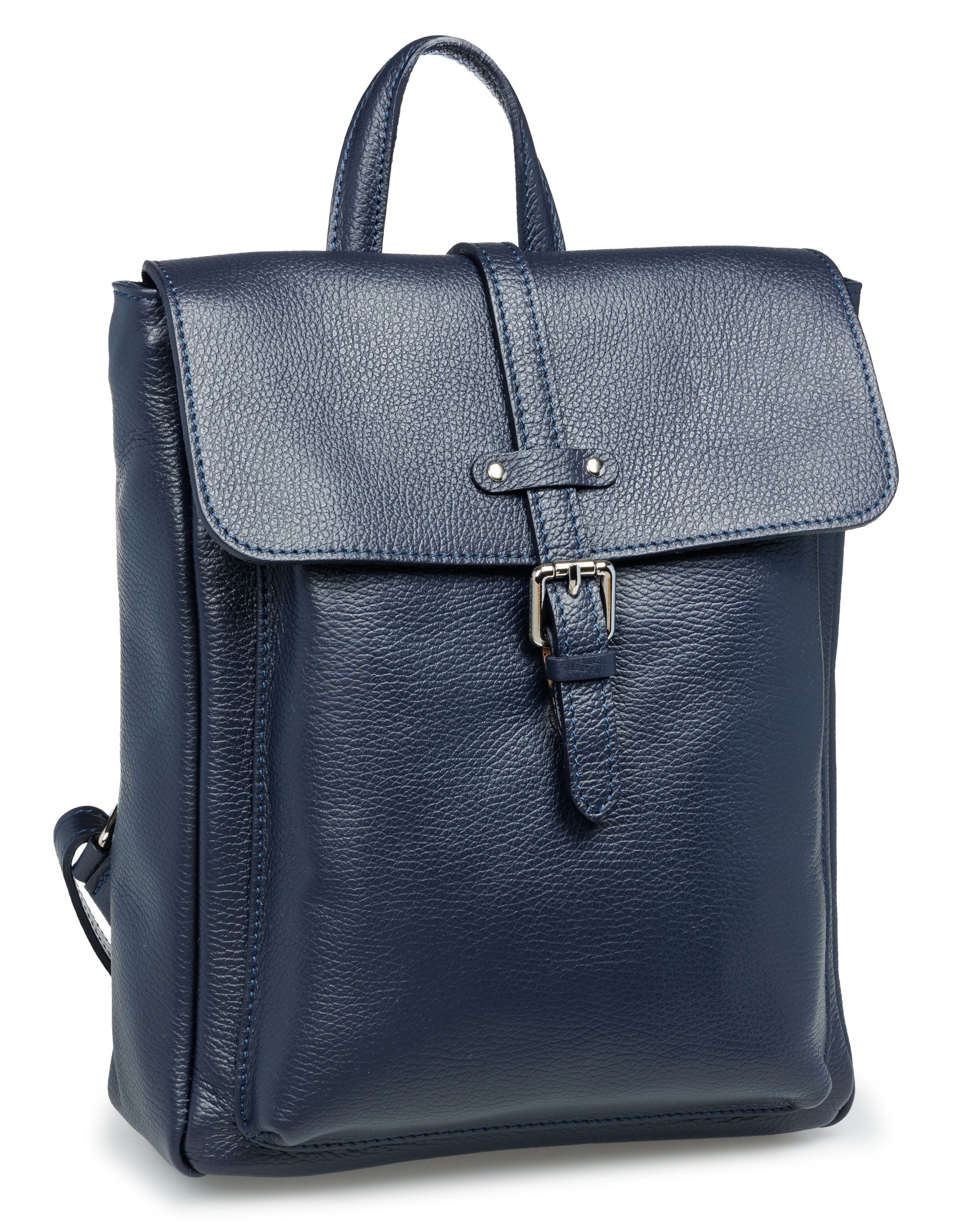 caspar-backpack-no-854-damen-cityrucksack-leder-32x25x9-cm image 2