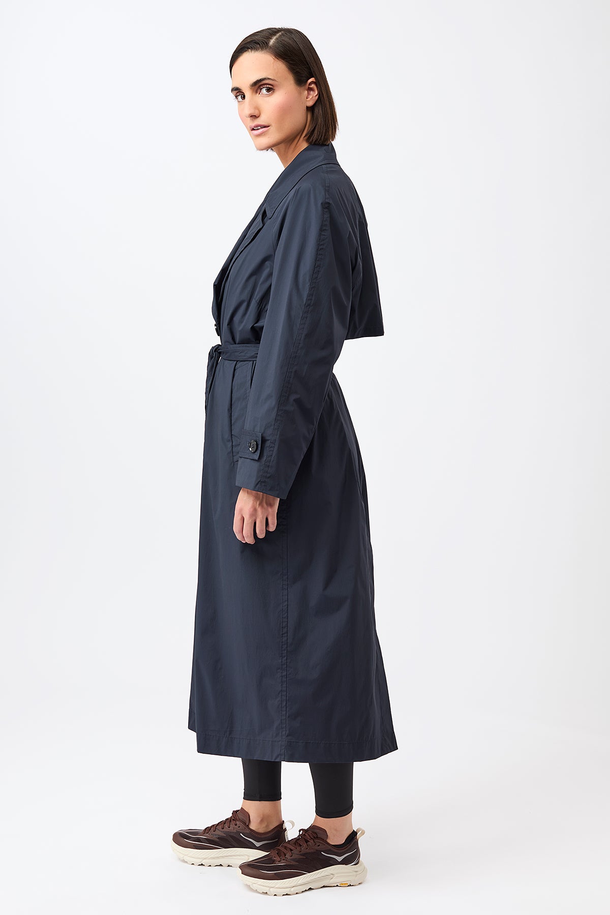 langerchen-trenchcoat-klassisch-mit-raglannaht-leichte-lange-jacke-navy image 1