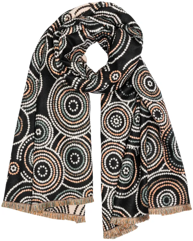 caspar-schal-no-524-xxl-paisley-schal-200-x-70-cm image 1