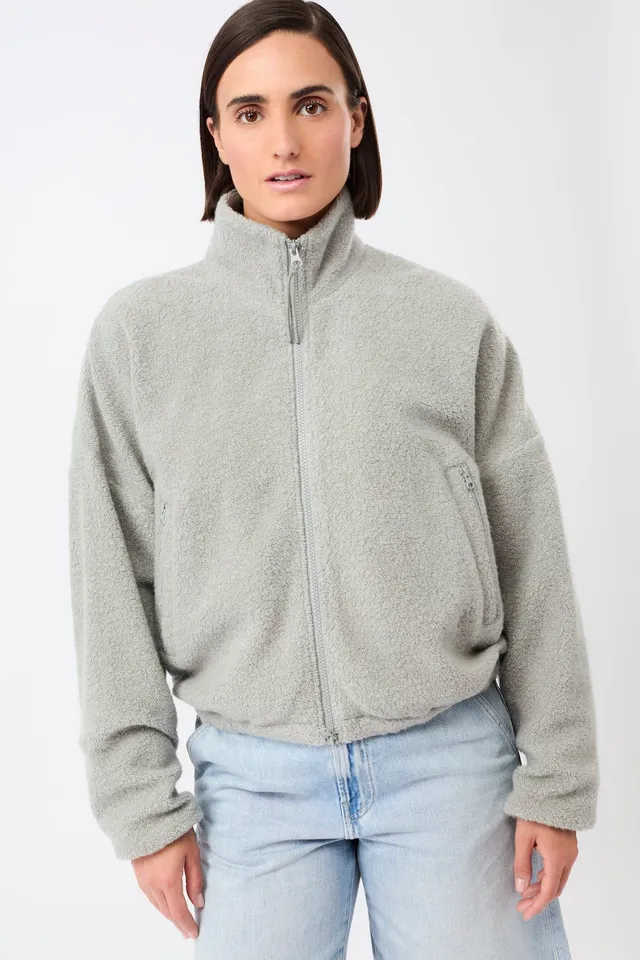langerchen-blousonjacke-mit-stehkragen-silver-bomberjacke image 1