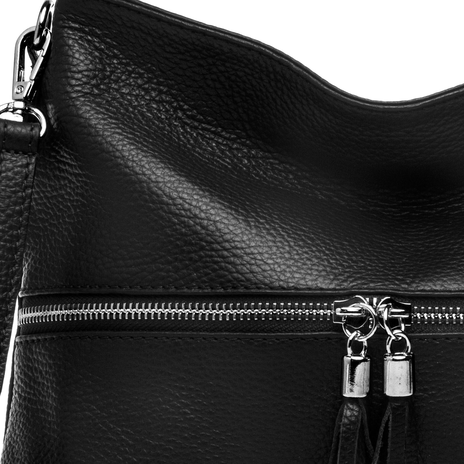 caspar-crossbody-no-784-damen-leder-umh-ngetasche-mit-3-f-chern image 5