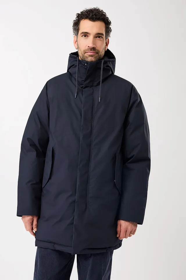 langerchen-parka-aus-eco-daune-mit-kapuze-navy image 1