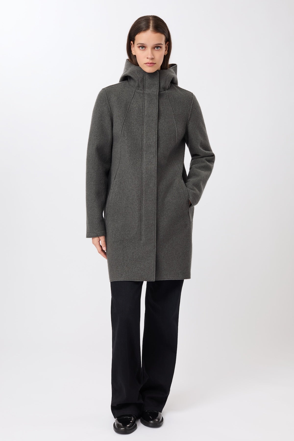 langerchen-parka-tailliert-aus-walk-mit-membran-platinum image 1