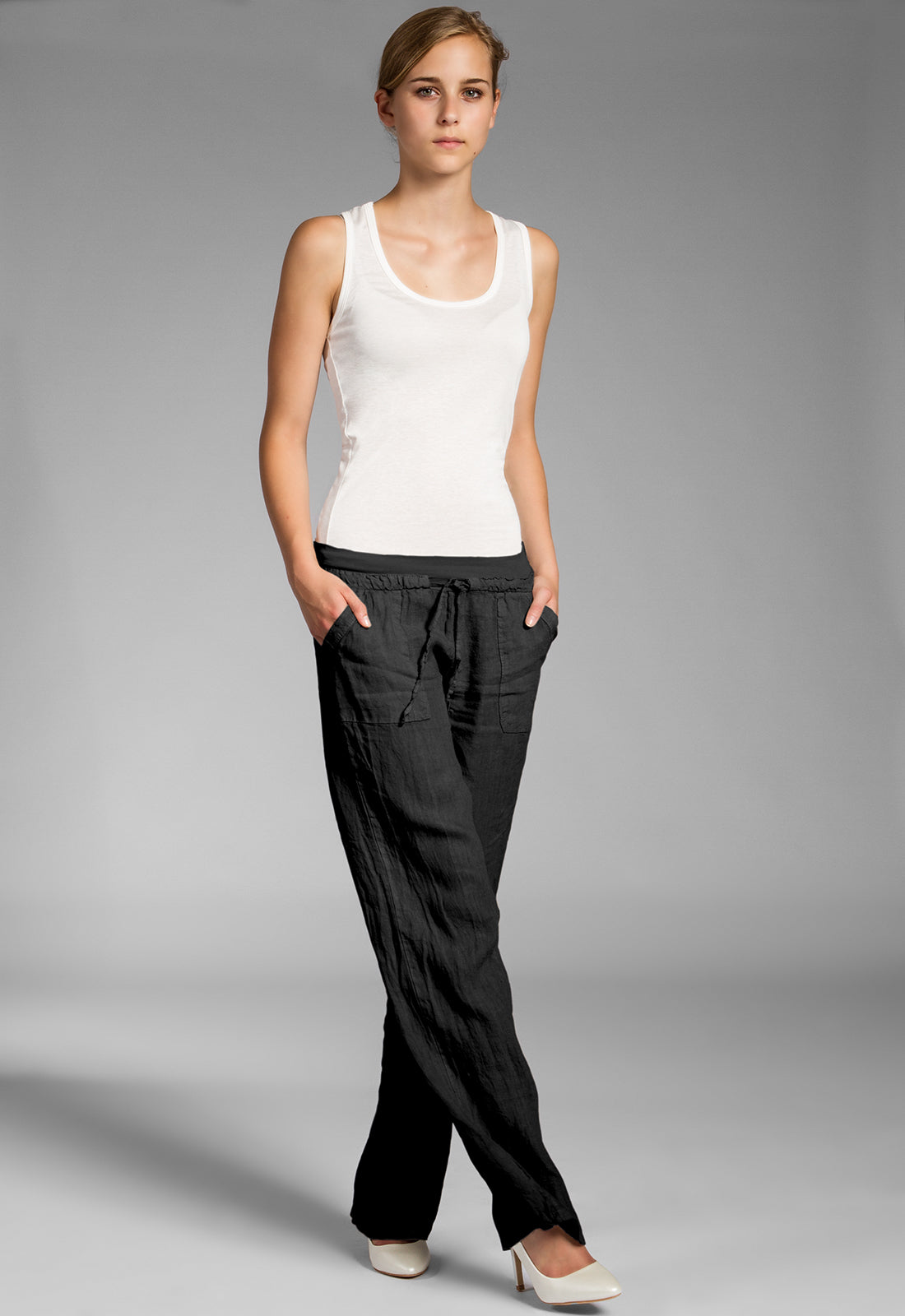caspar-leinenhose-no-025-damen-h-fthose-loose-fit image 8