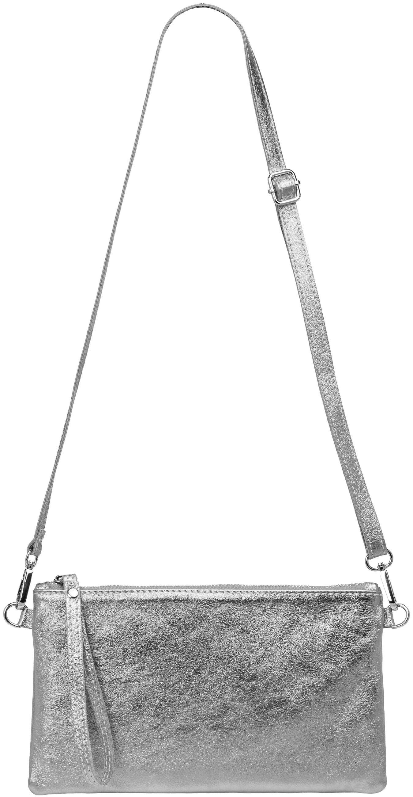caspar-clutch-no-717-damen-abendtasche-echtleder-metallic image 5