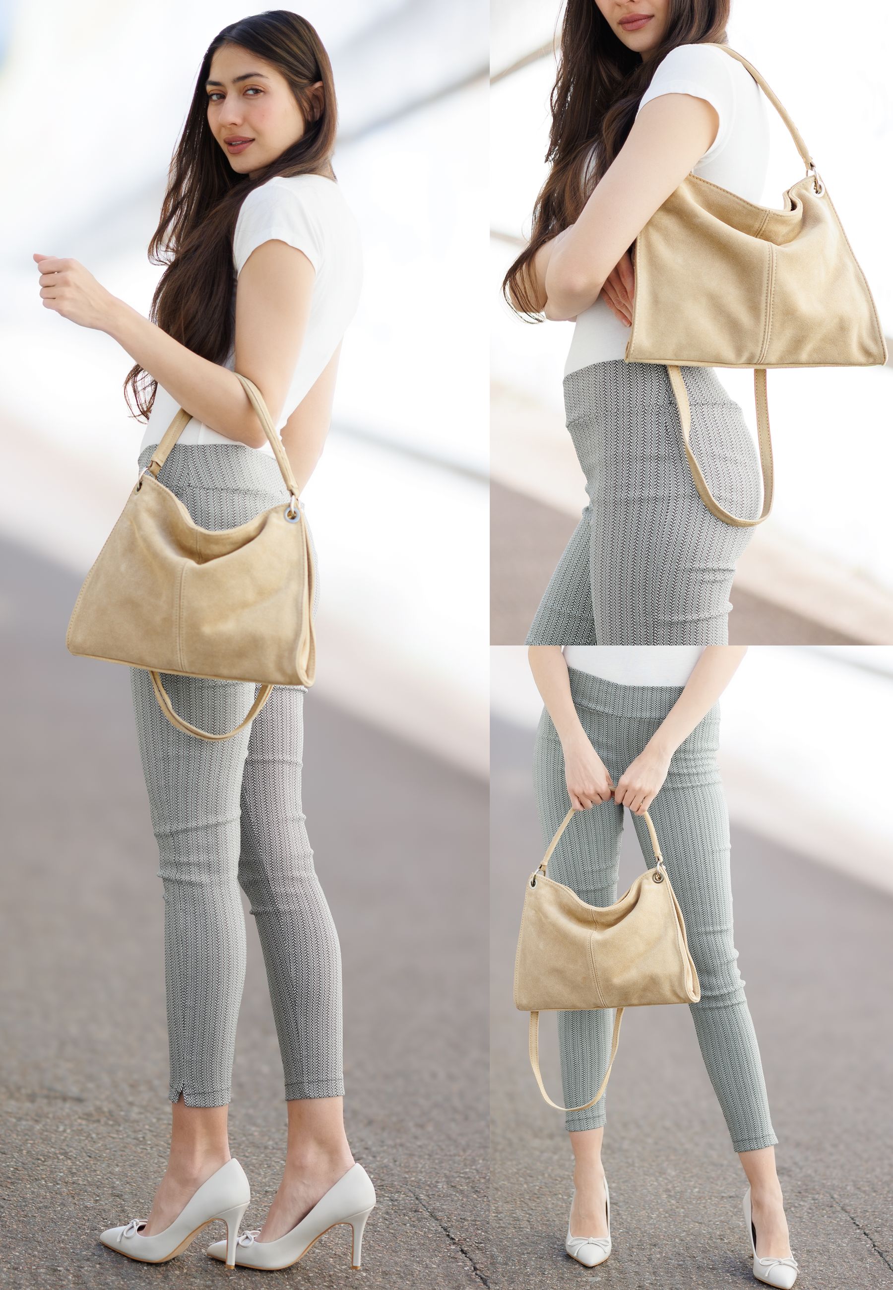 caspar-shoulder-no-838-damenhandtasche-wildleder-schulter-und-umh-ngetasche image 2