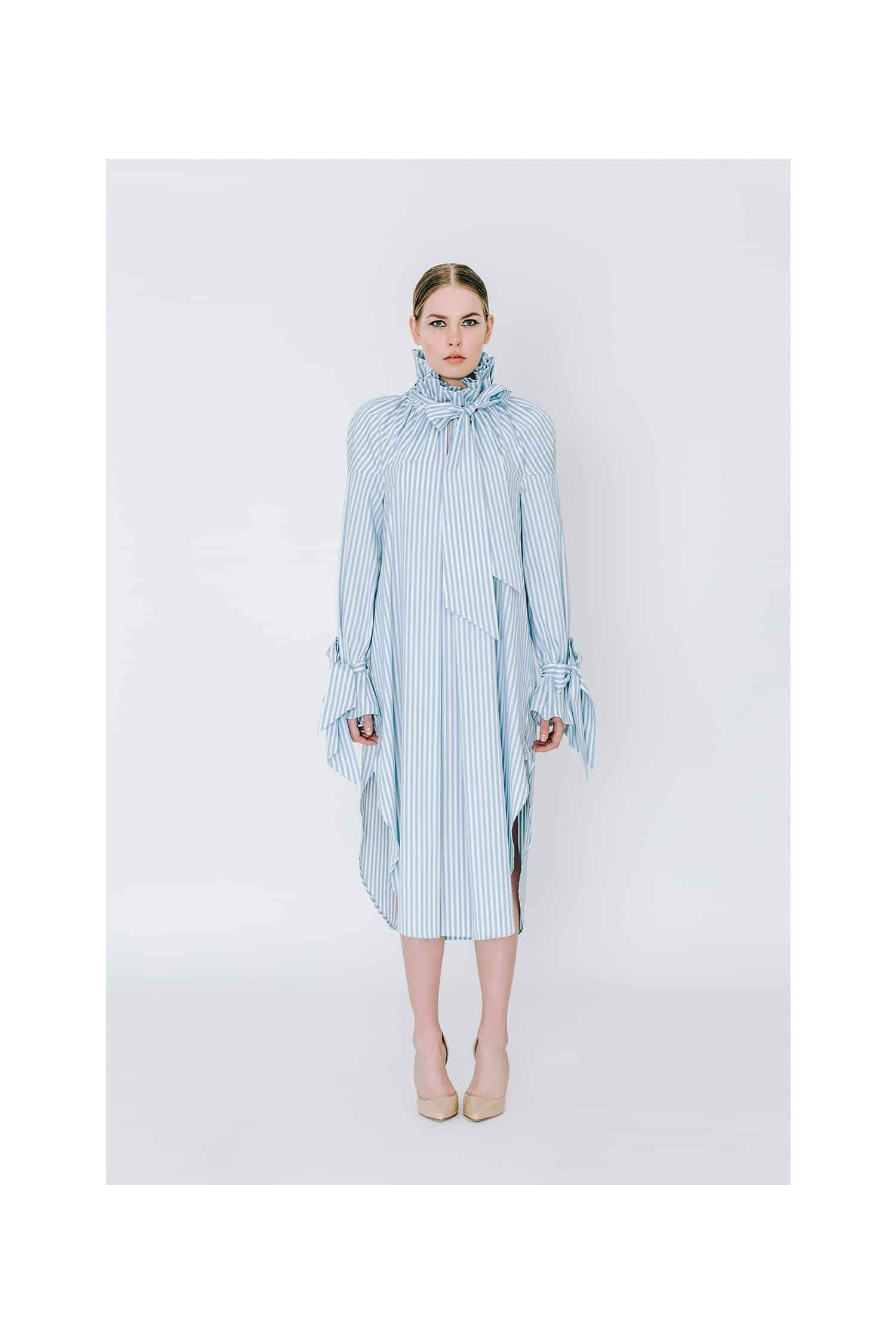 bolot-dress-shirt-ludwig-bengal-stripes-blue-white-damen-hemdkleid image 1