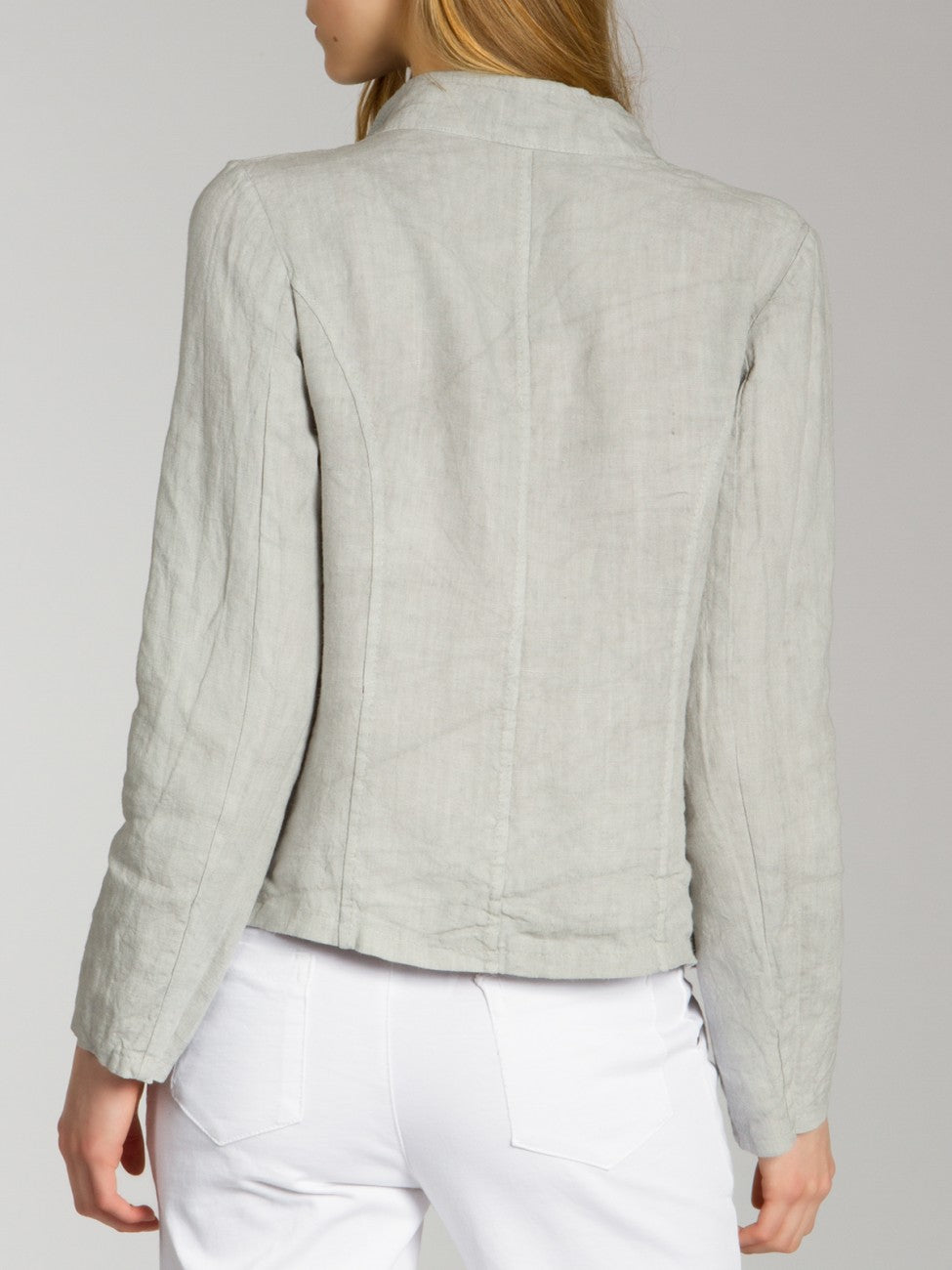 caspar-blazer-no-004-damen-leinenblazer-leicht-tailliert image 3