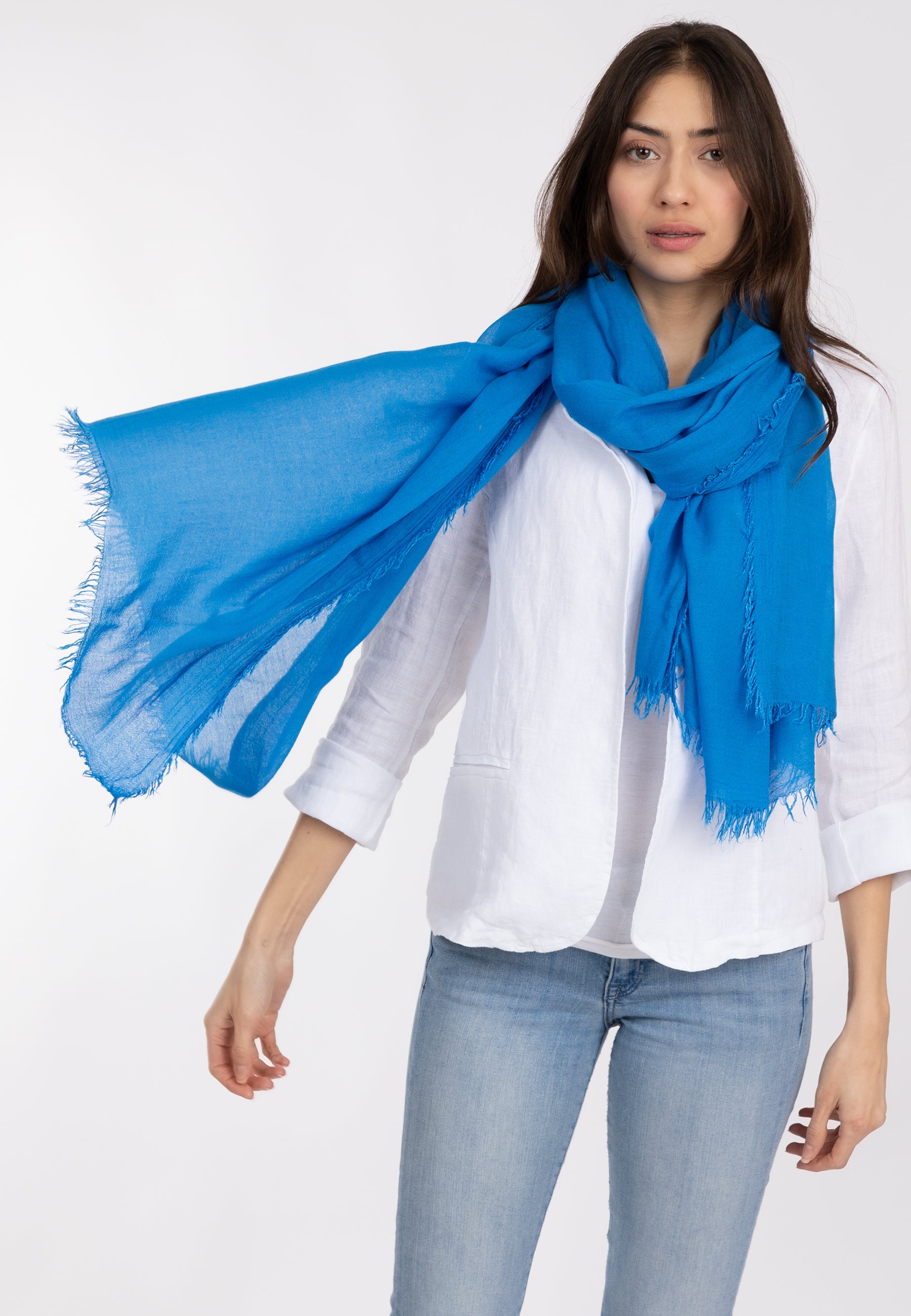 caspar-schal-no-529-damen-bambusfaser-schal image 2