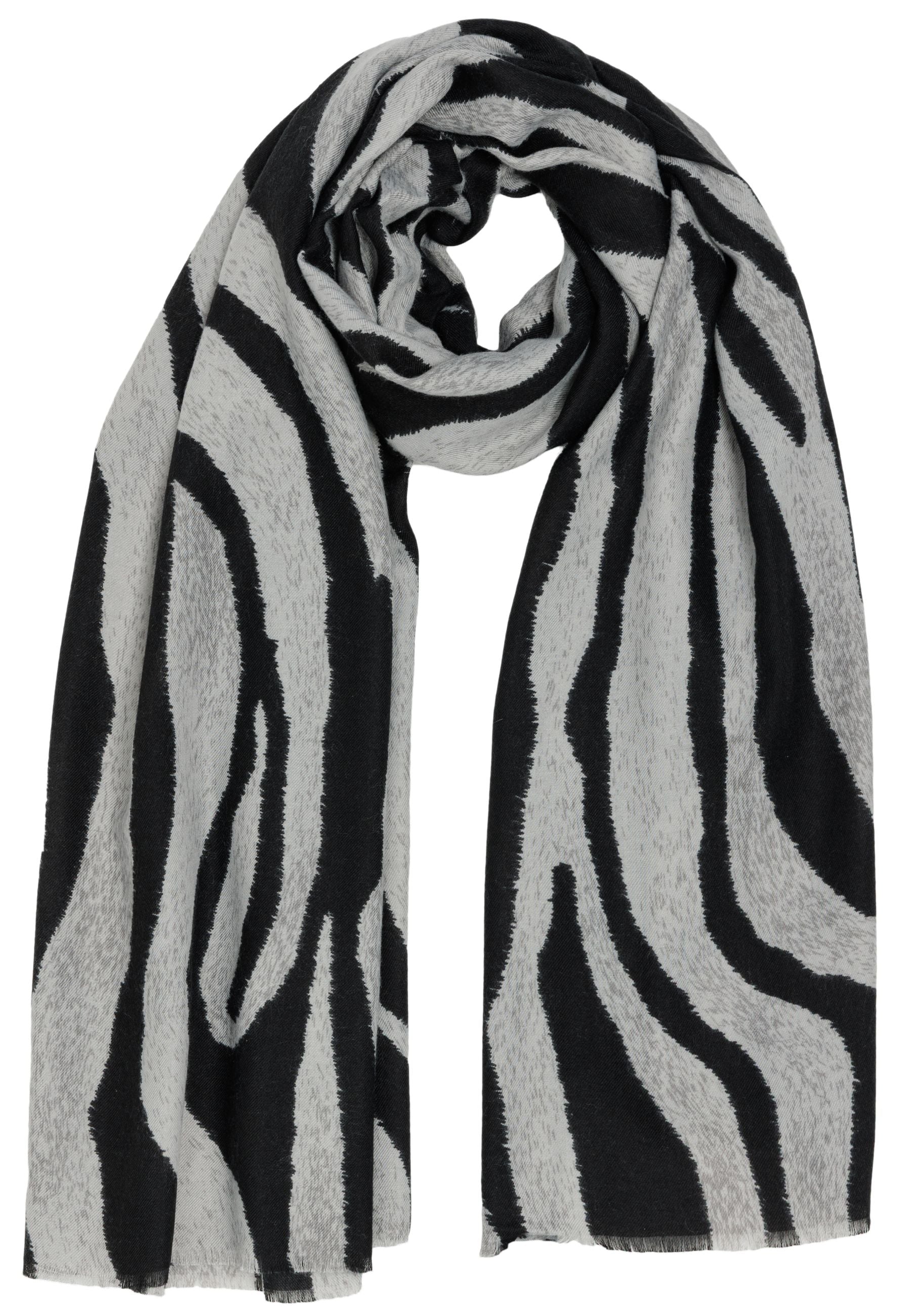 caspar-schal-no-548-zebra-schal-180-x-70-cm image 7