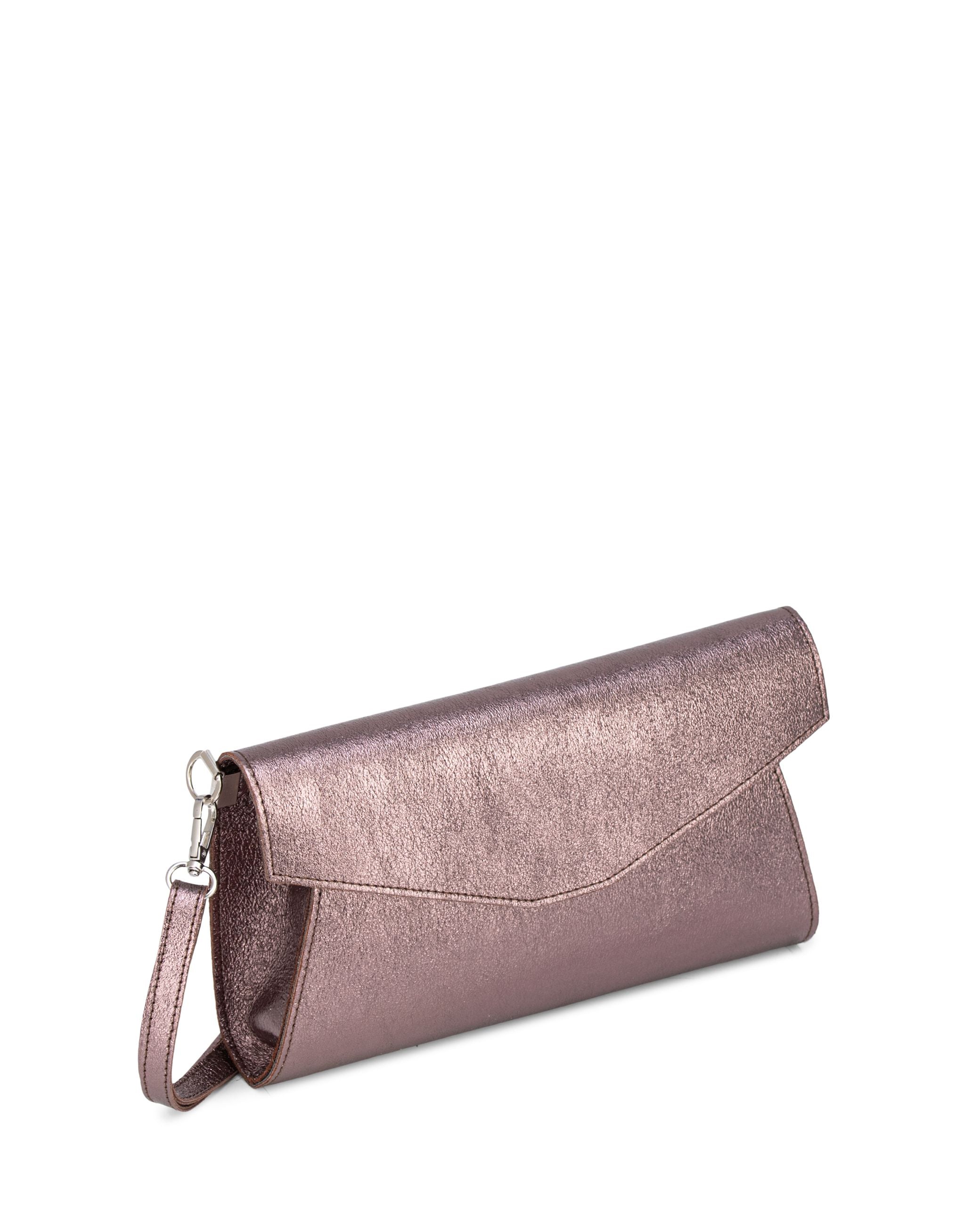 caspar-clutch-no-847-damen-envelope-aus-wildleder-26x15cm image 2