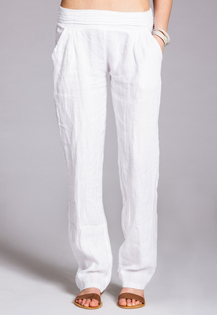 caspar-leinenhose-no-020-loose-fit-leinen-freizeithose-f-r-damen image 2