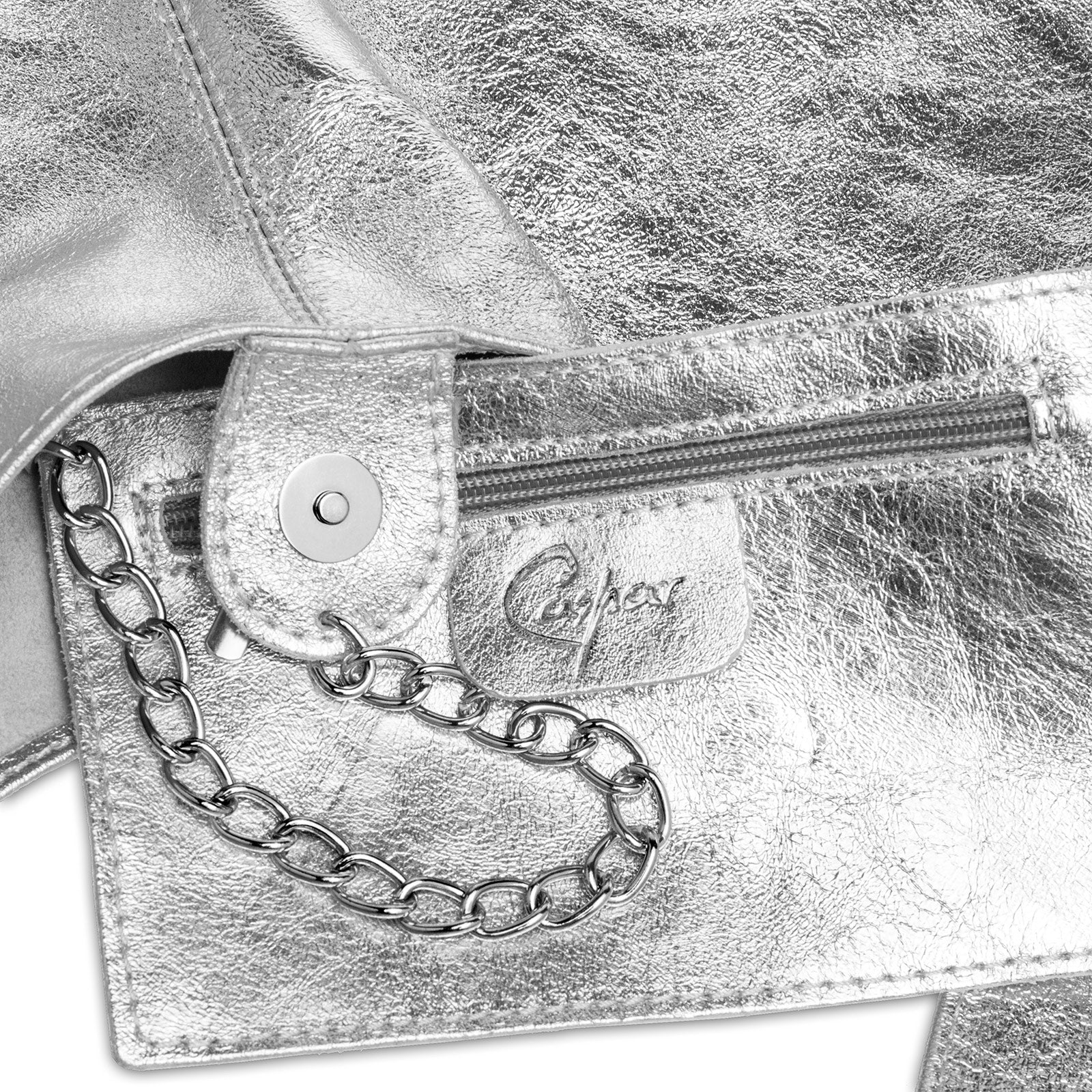 caspar-hobo-no-767-beuteltasche-aus-italienischem-wildleder image 2