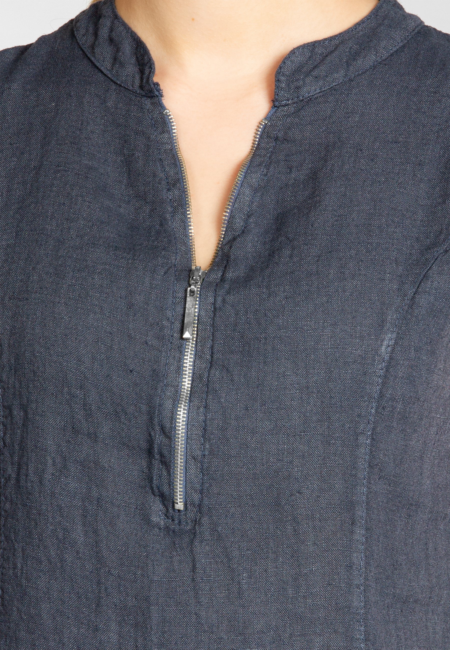 caspar-leinenkleid-no-040-damen-sommerkleid-a-linie-knielang image 4