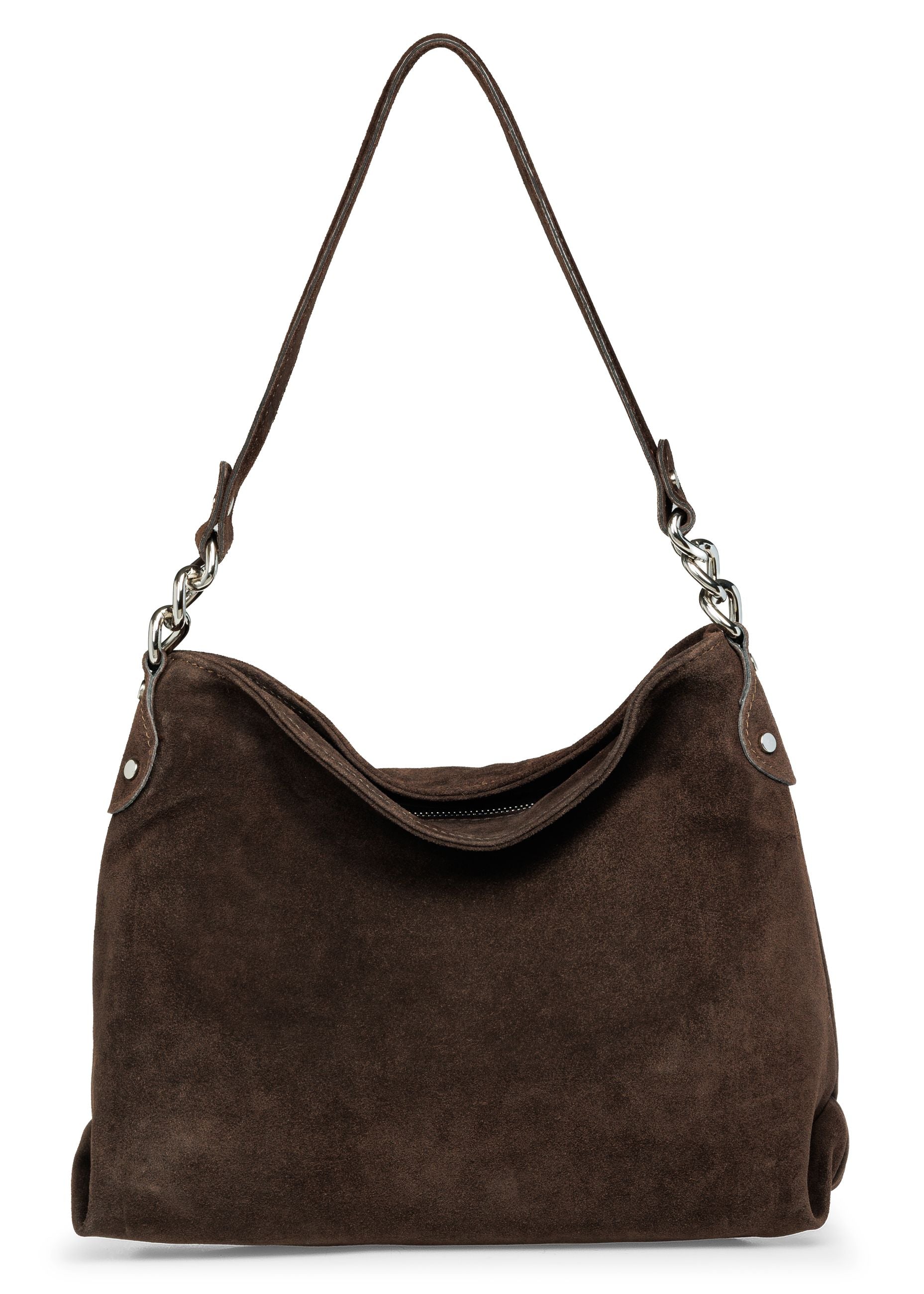 caspar-no-864-wildleder-handtasche-damen-umh-ngetasche-made-in-italy image 6