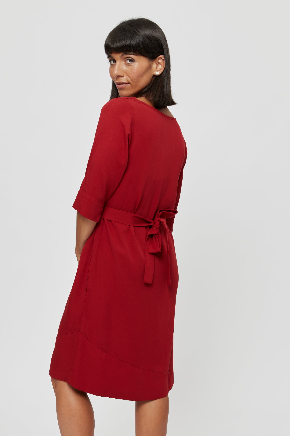 ayani-catherine-kleid-rot-mit-optionalem-g-rtel image 4