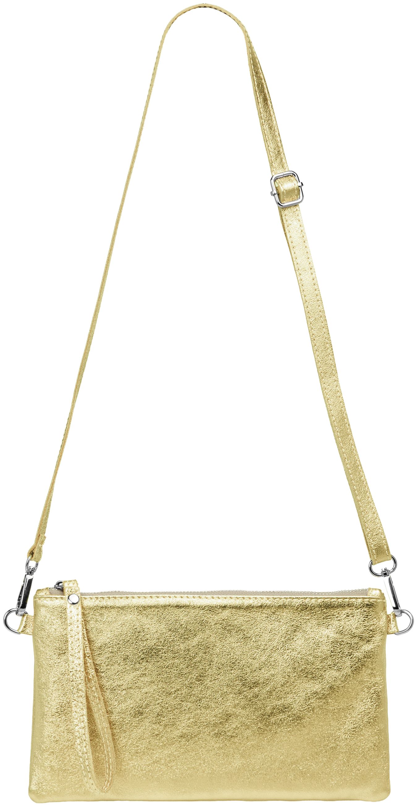 caspar-clutch-no-717-damen-abendtasche-echtleder-metallic image 8