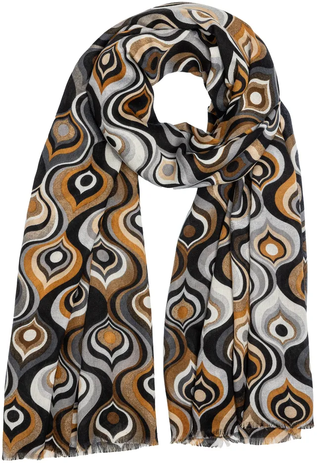 caspar-schal-no-520-retro-schal-176-x-88-cm image 1