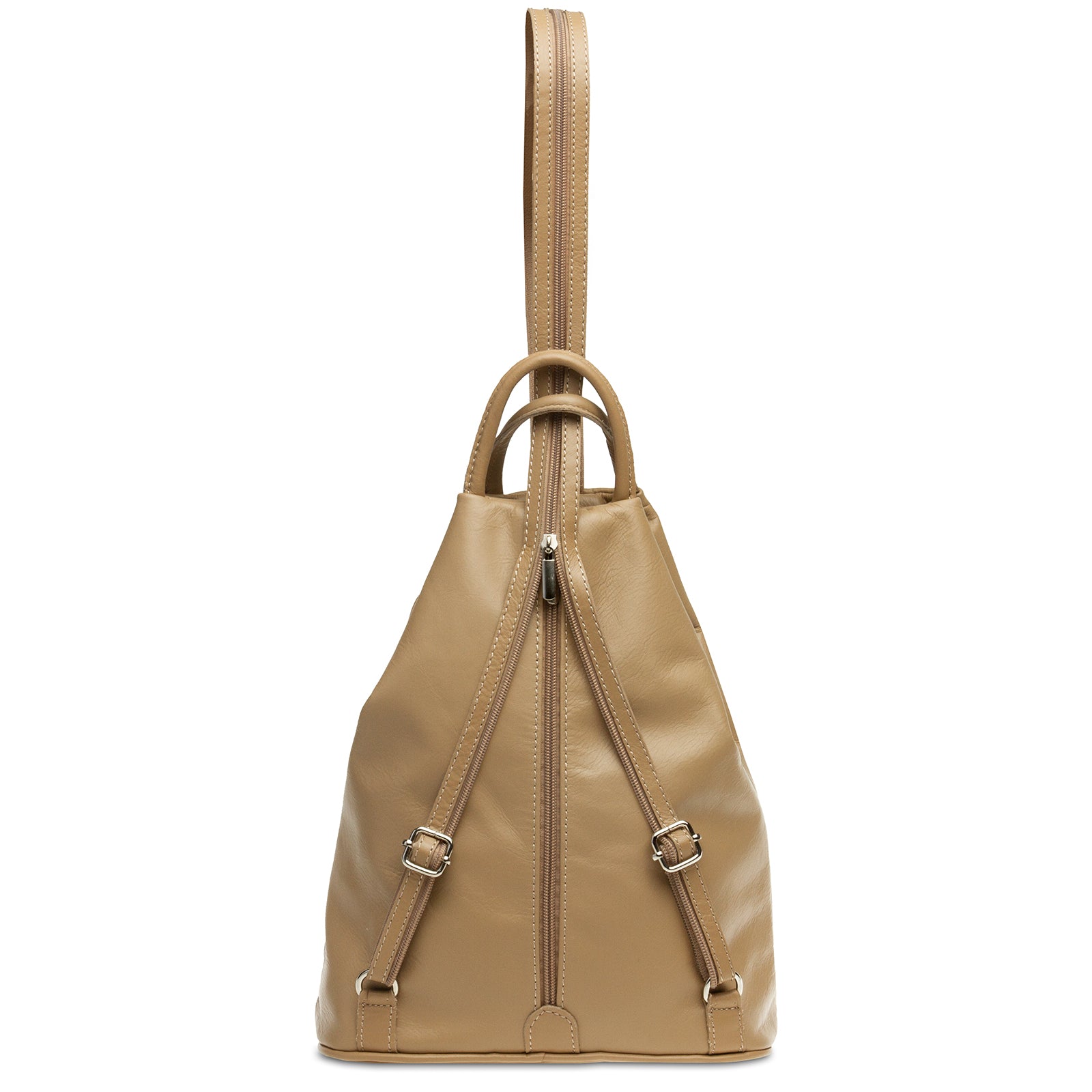 caspar-2in1-bag-no-782-damen-leder-rucksack-handtasche image 2