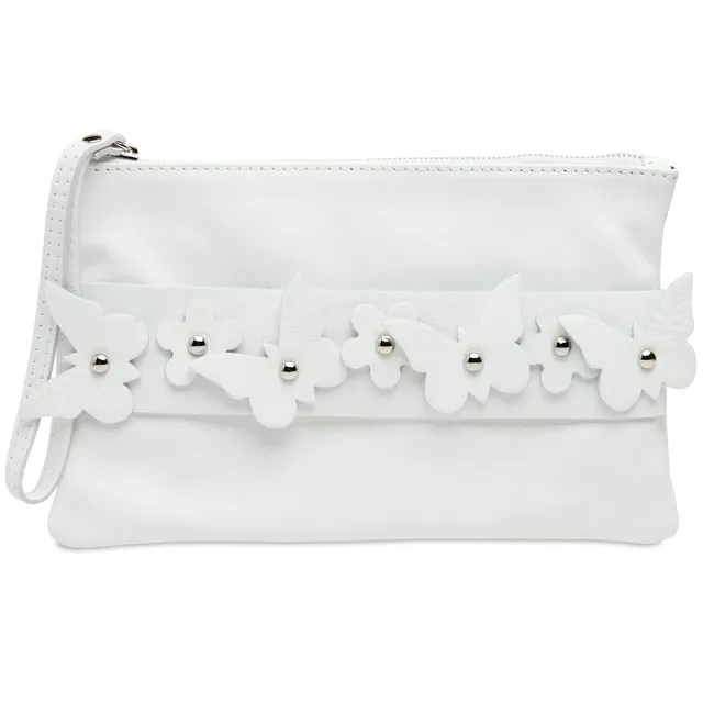 caspar-clutch-no-775-leder-abendtasche-schmetterling image 1