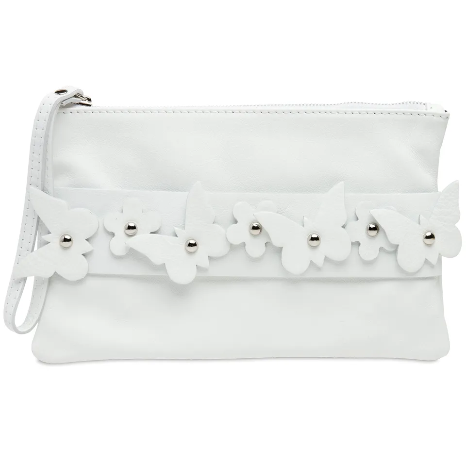 caspar-clutch-no-775-leder-abendtasche-schmetterling image 1