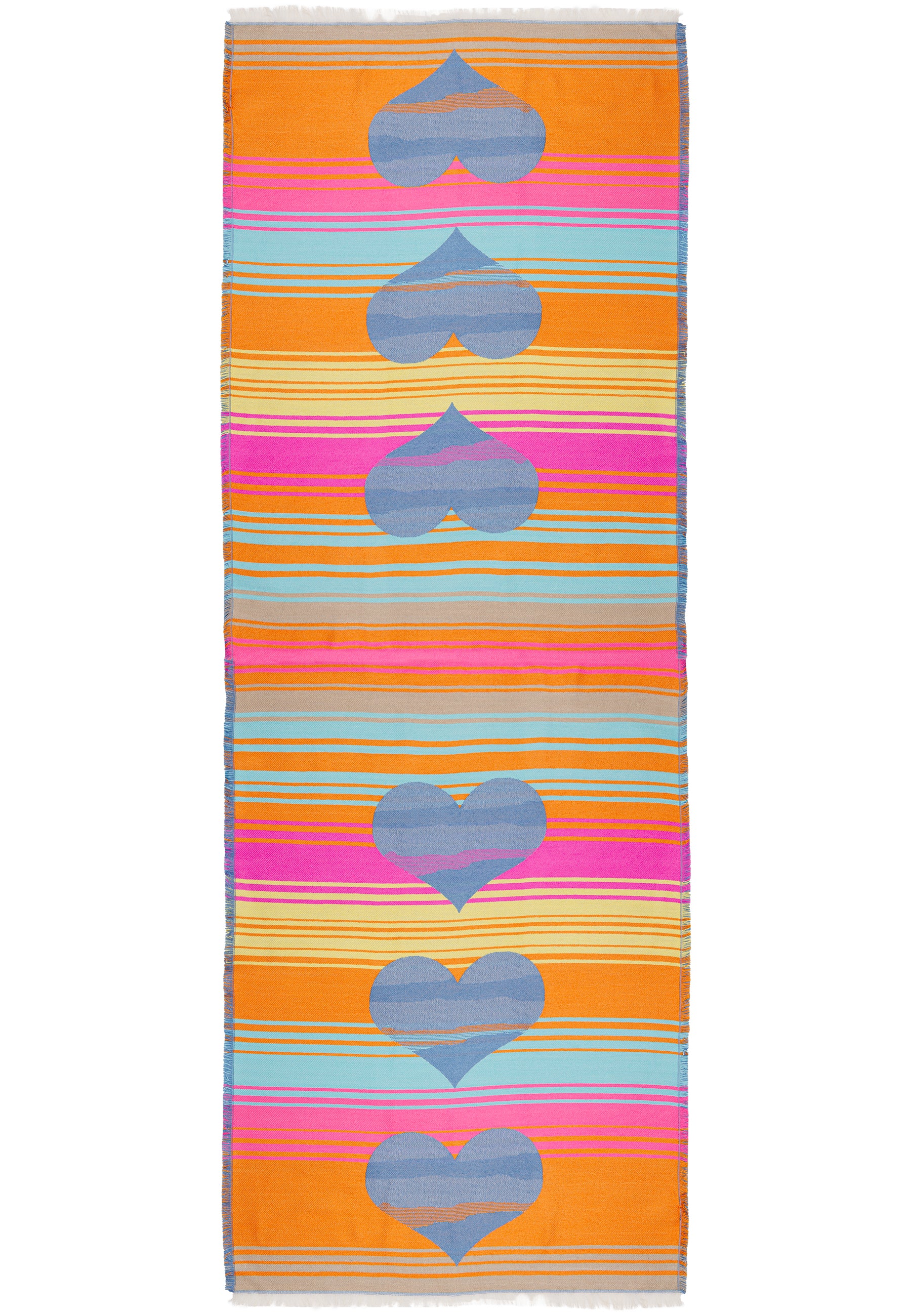 caspar-schal-no-539-herz-muster-aus-viskose image 3