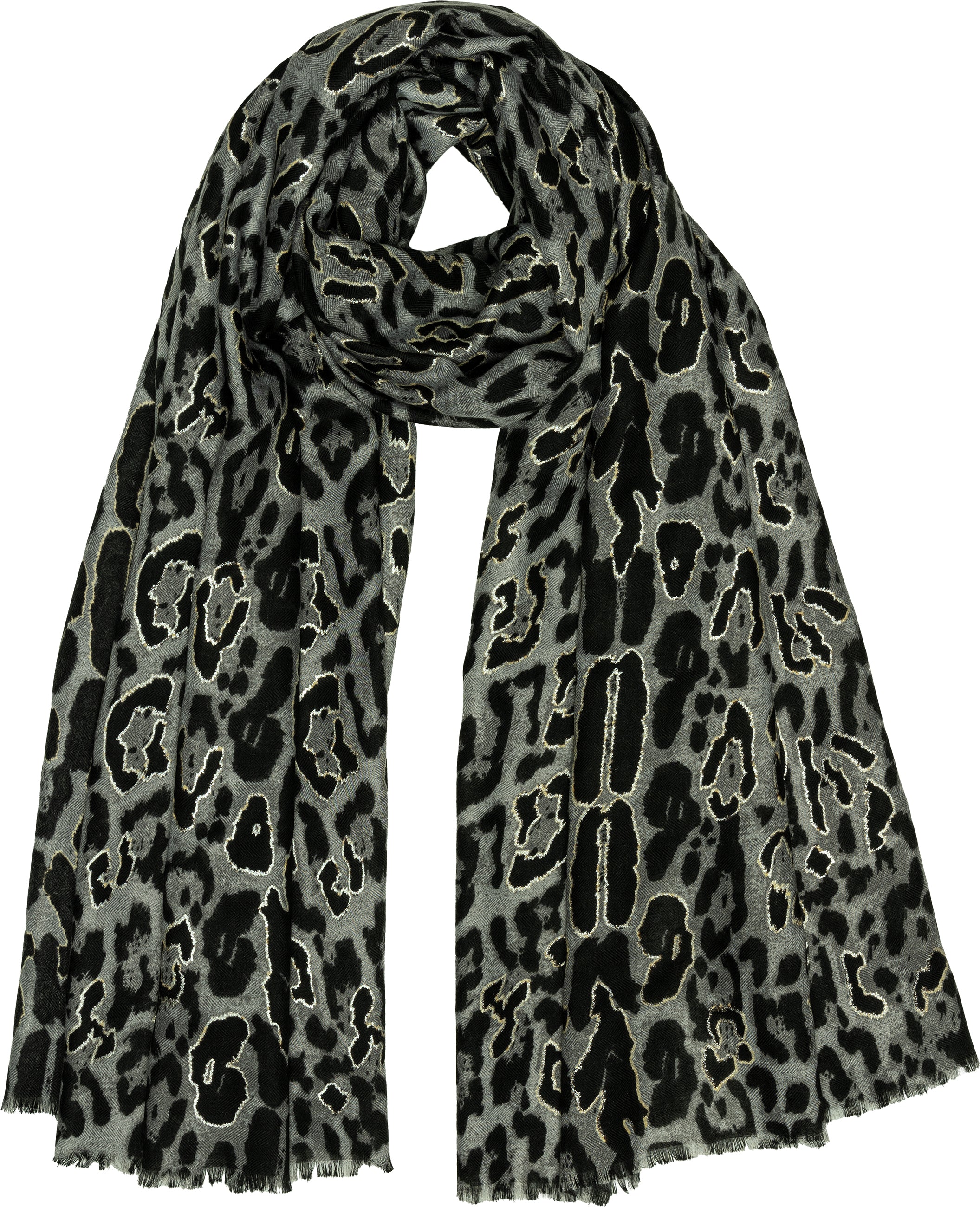 caspar-schal-no-511-damen-schal-leo-animal-print-180x85-cm image 4