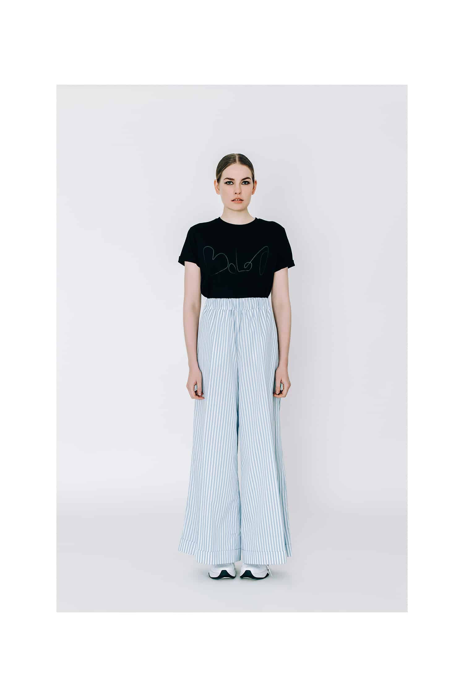 bolot-trousers-audrey-bengal-stripes-blue-white-hose image 1
