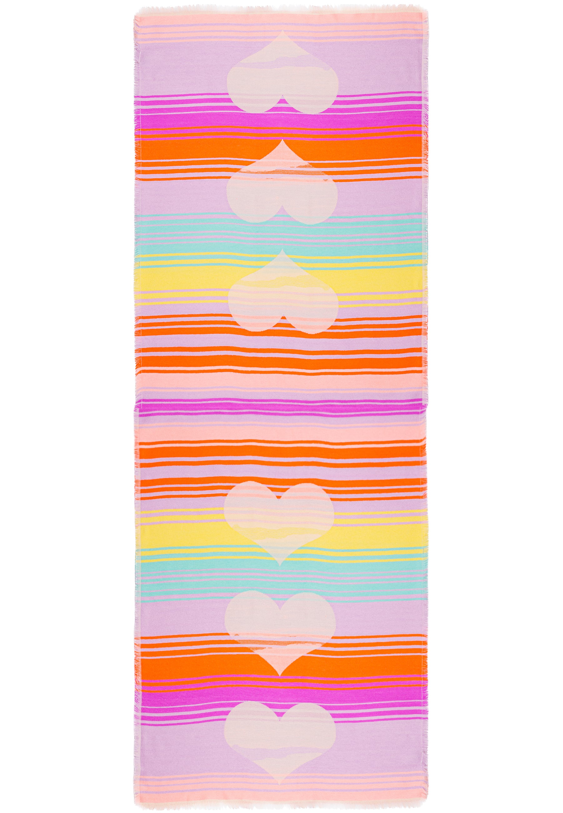caspar-schal-no-539-herz-muster-aus-viskose image 7