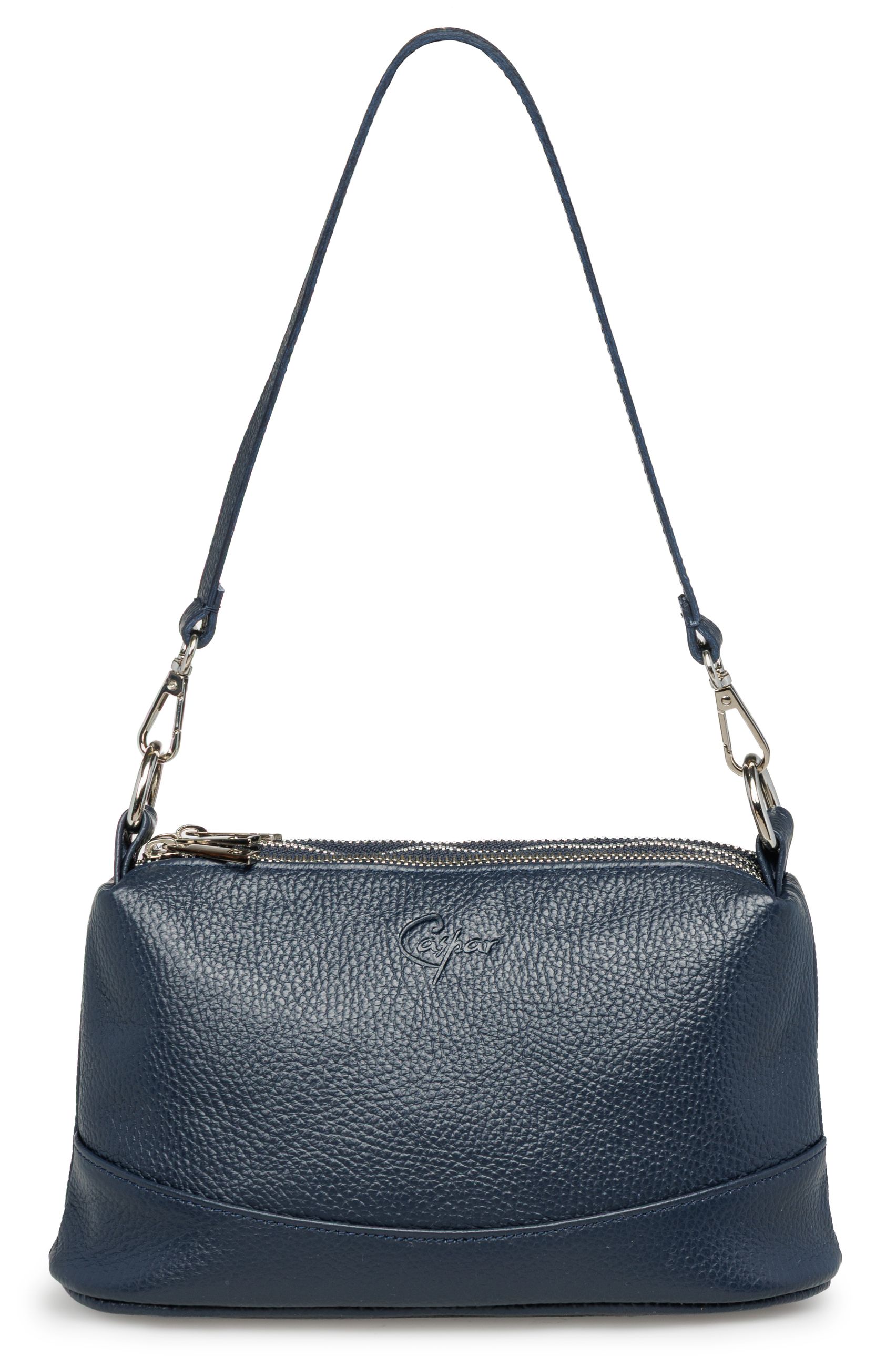 caspar-crossbody-no-860-damen-echtleder-tasche-2-gurt image 6
