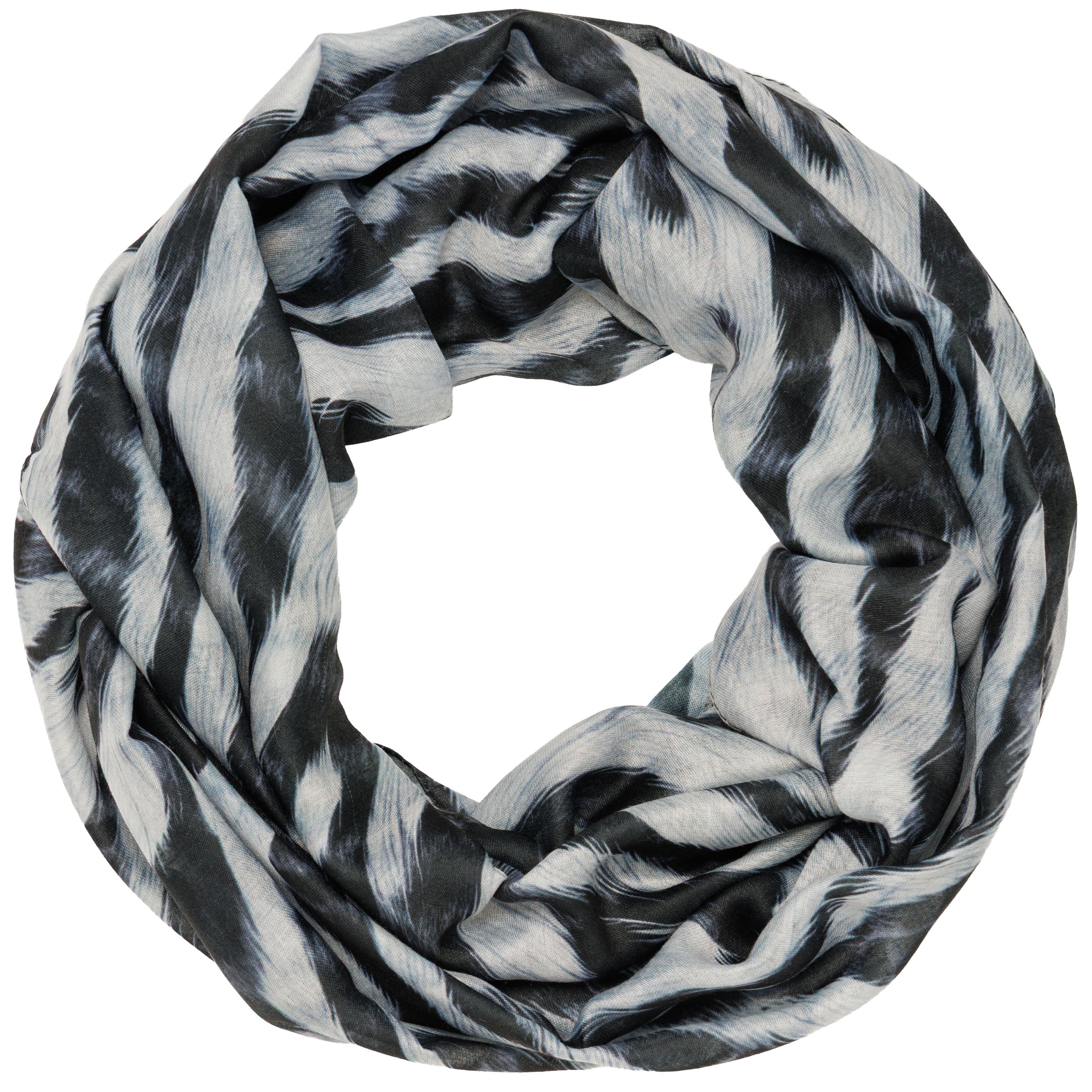 caspar-loop-no-550-damen-loopschal-animal-print-60x170 image 4