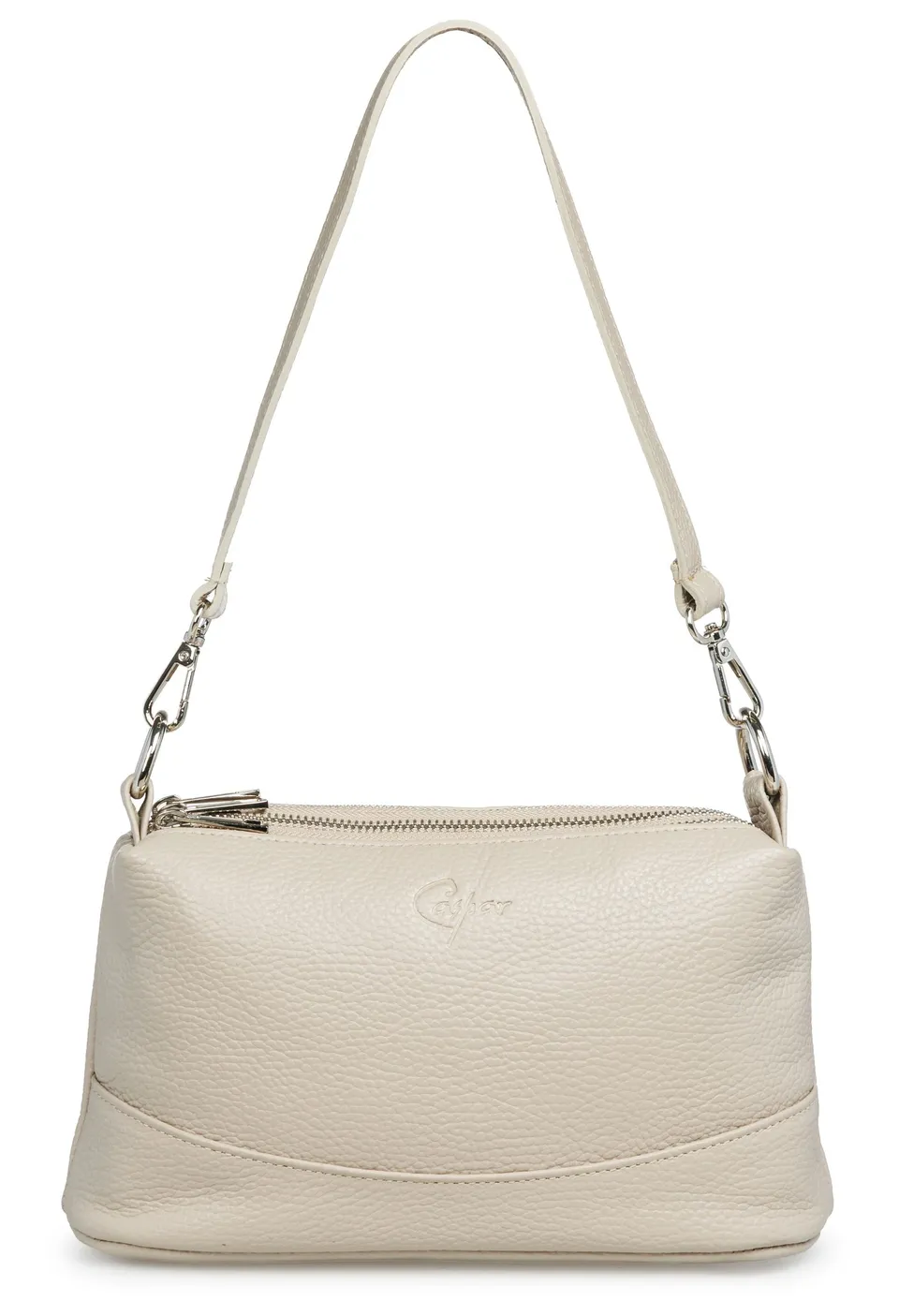 caspar-crossbody-no-860-damen-echtleder-tasche-2-gurt image 1