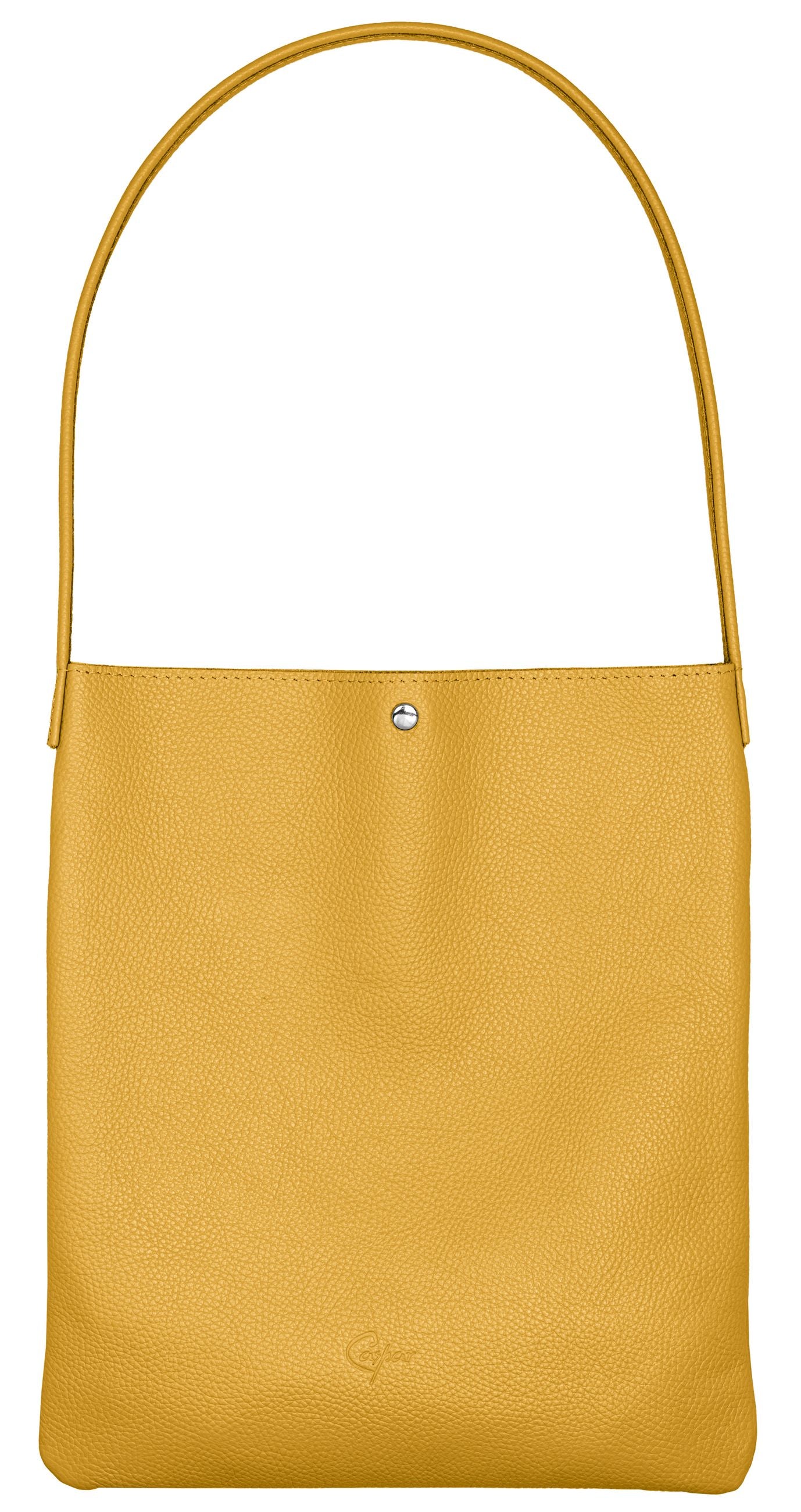 caspar-shopper-no-822-schultertasche-echtleder-30x34-cm image 4