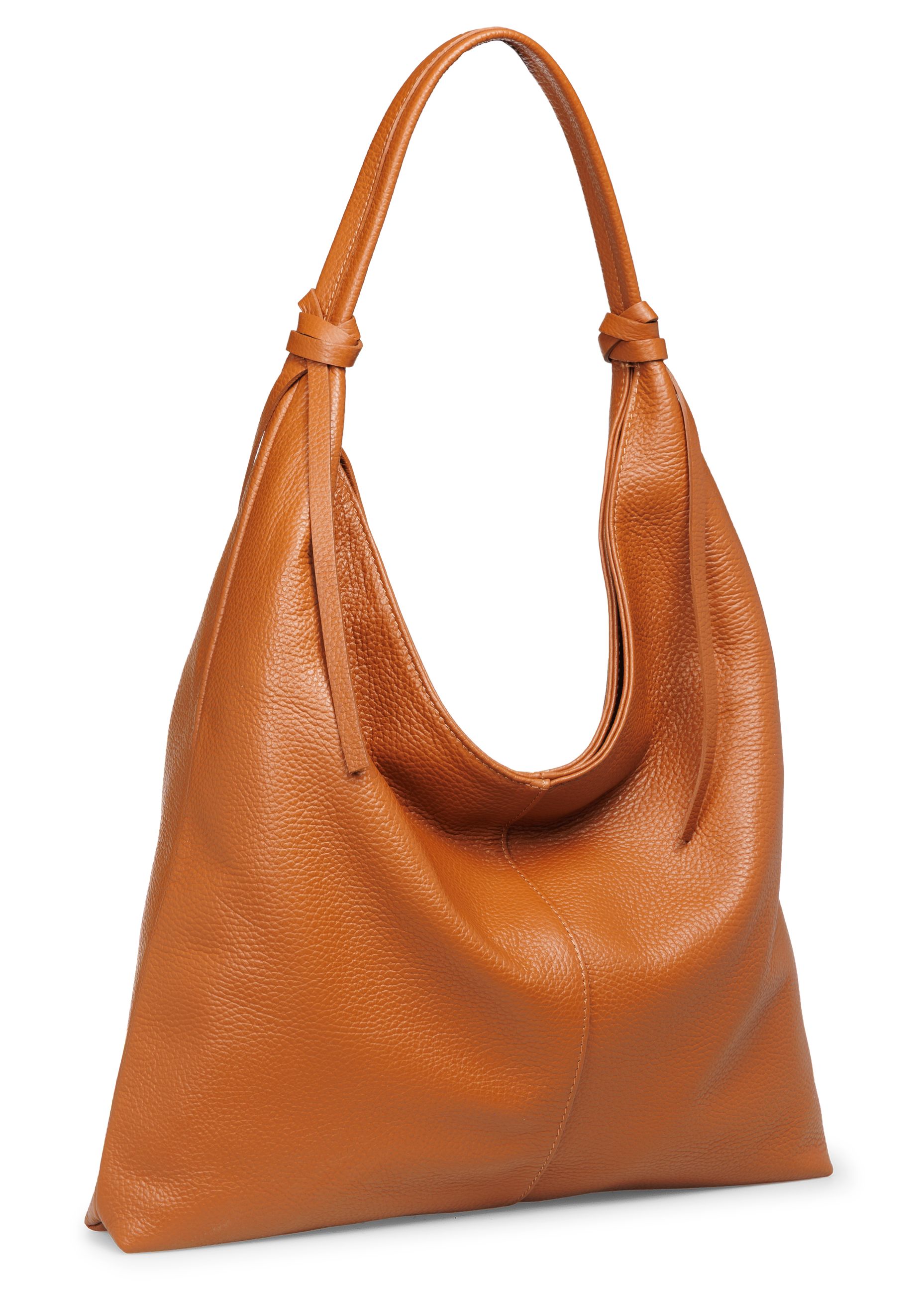 caspar-hobo-no-817-damen-schultertasche-italienisches-leder image 3