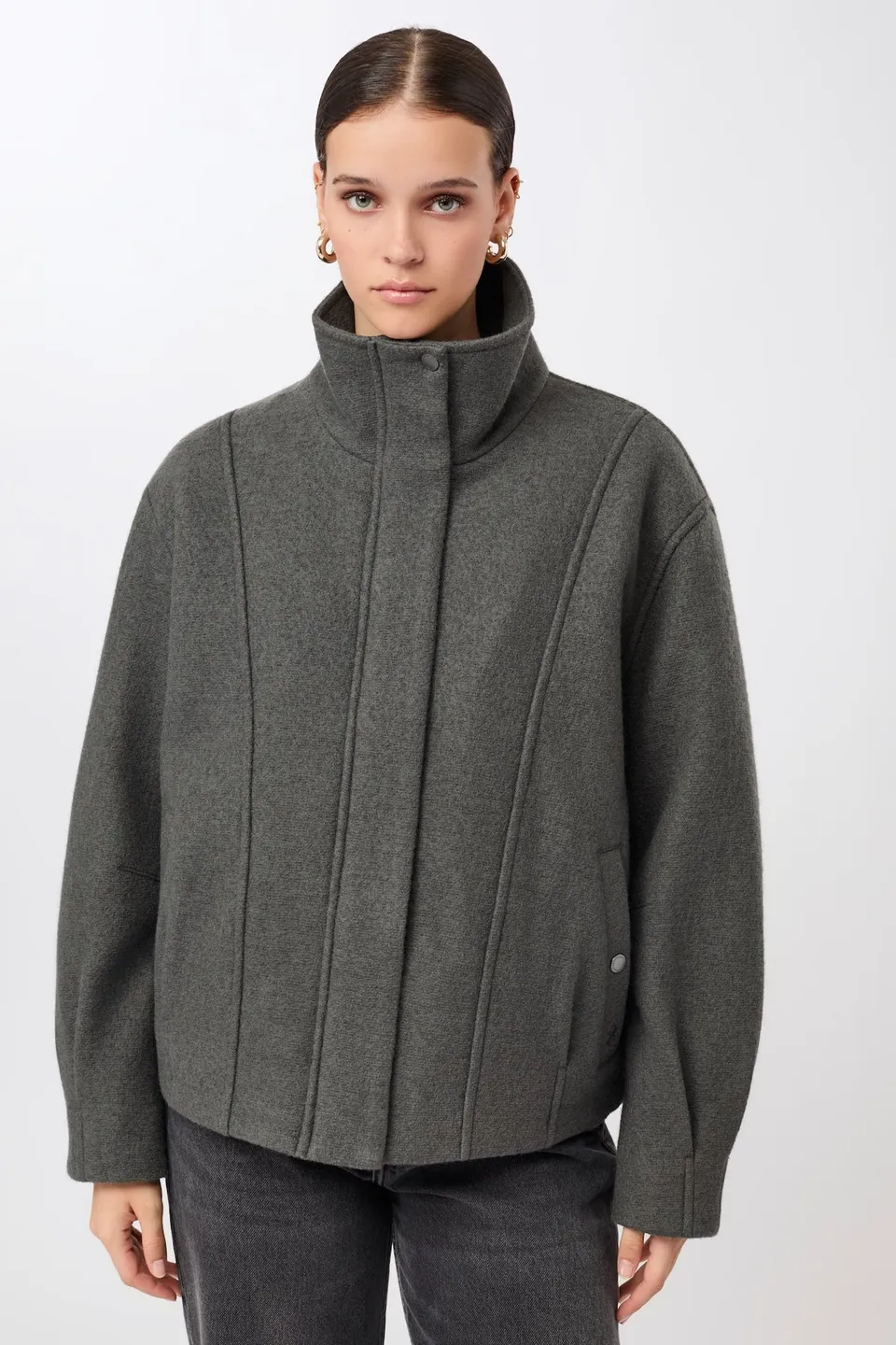 langerchen-oversize-blouson-wattiert-platinum image 1