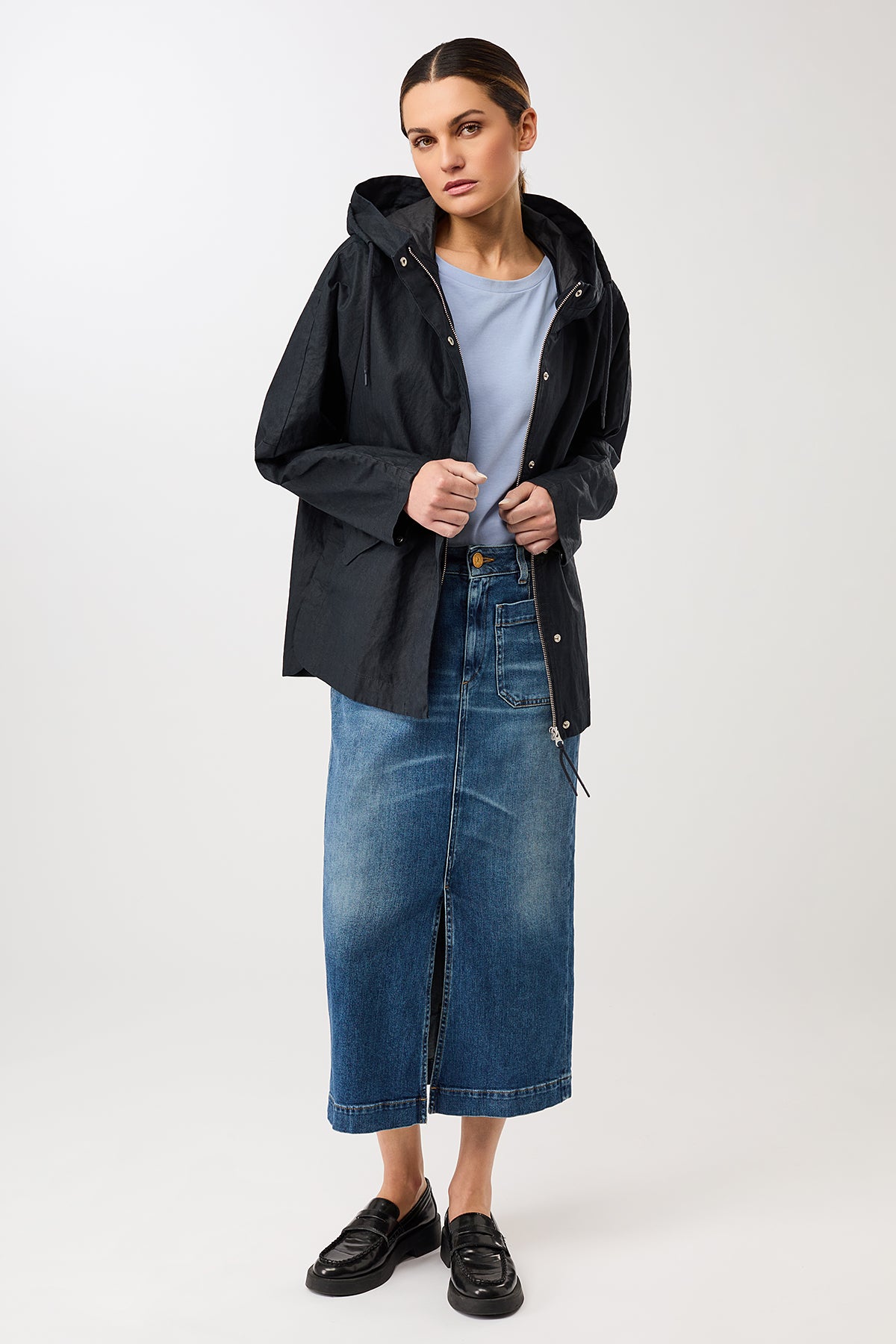 langerchen-outdoorjacke-aus-beschichtetem-leinen-navy image 6