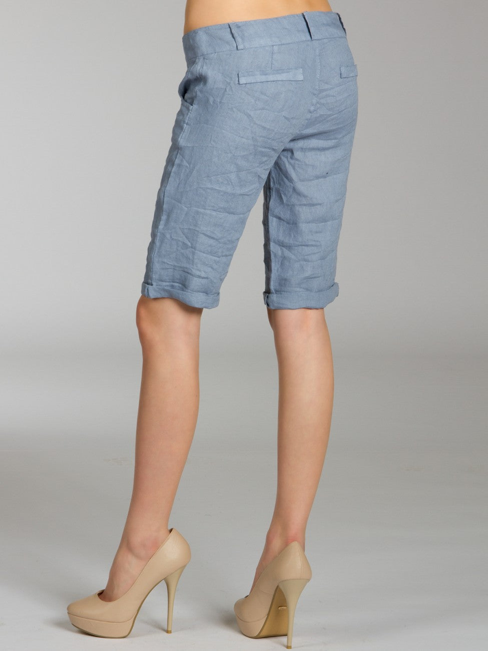 caspar-leinenshorts-no-007-damen-shorts-mit-kokoskn-pfen image 3