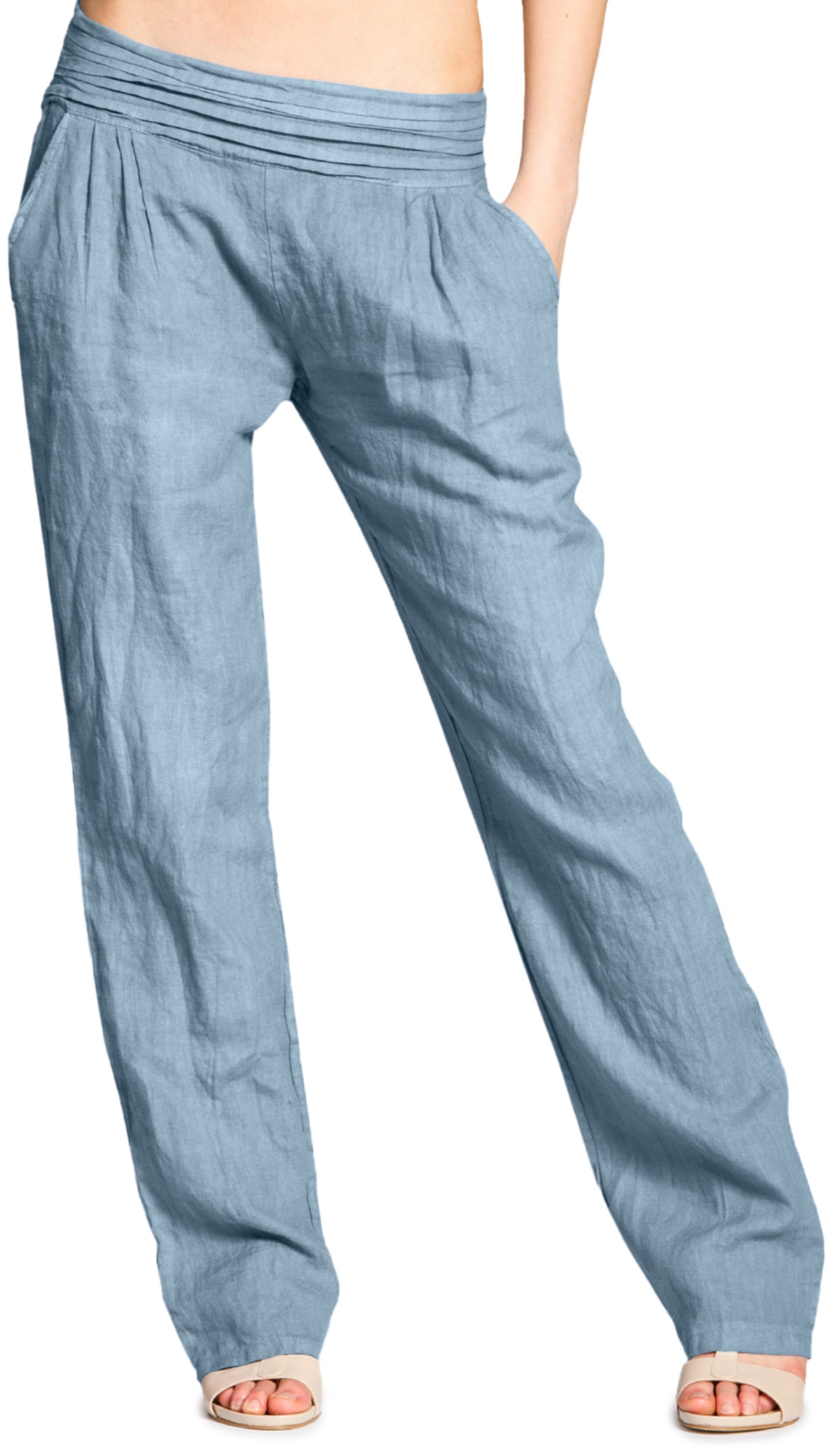 caspar-leinenhose-no-020-loose-fit-leinen-freizeithose-f-r-damen image 7